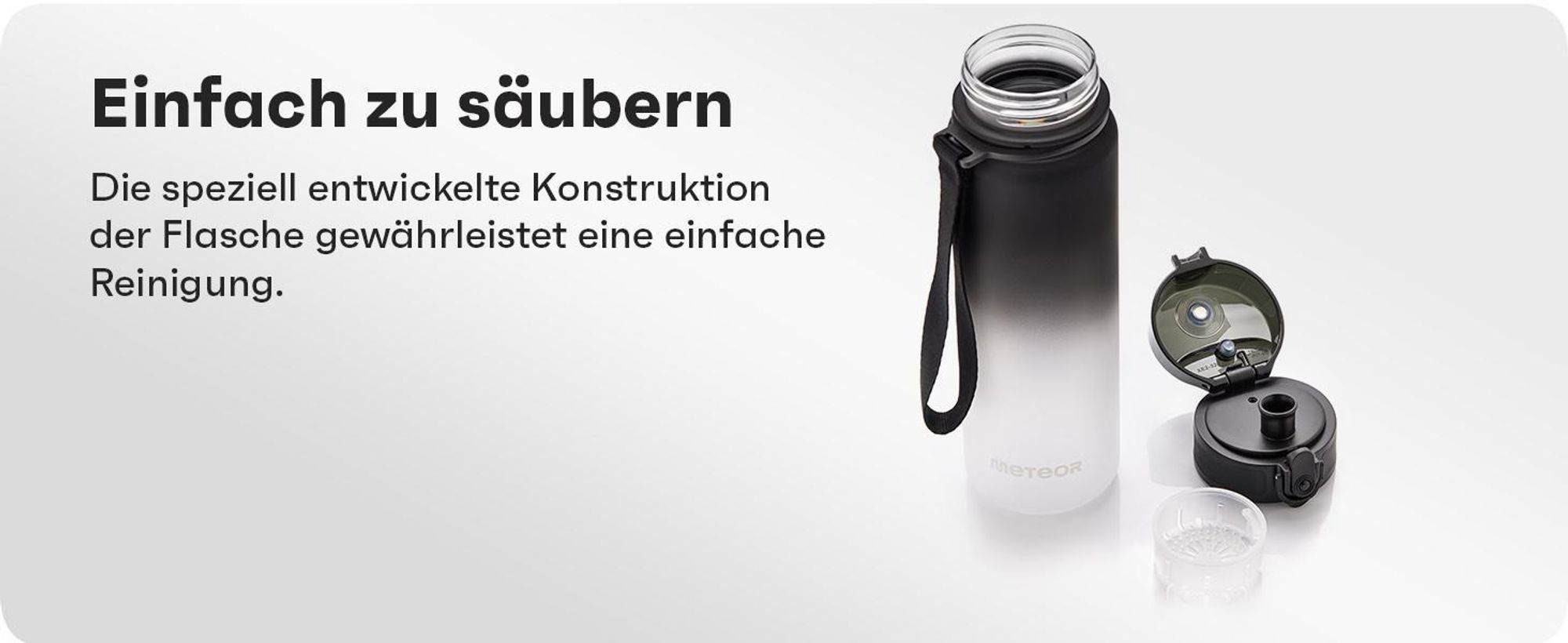 Trinkflasche Wasserflasche Sportflasche Fahrradflasche 350 ml blau