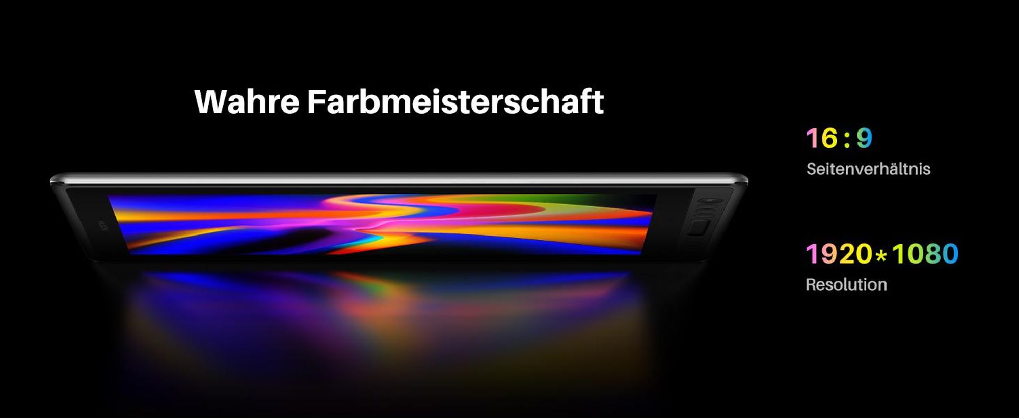 HUION Kamvas Pro 16 V2 Grafiktablett mit Display, 15,6 Zoll Volllaminiertes AG-Glas, neues PenTech 4.0,16384 Stiftdruck,  Smart Touch Bar und 6-Taste