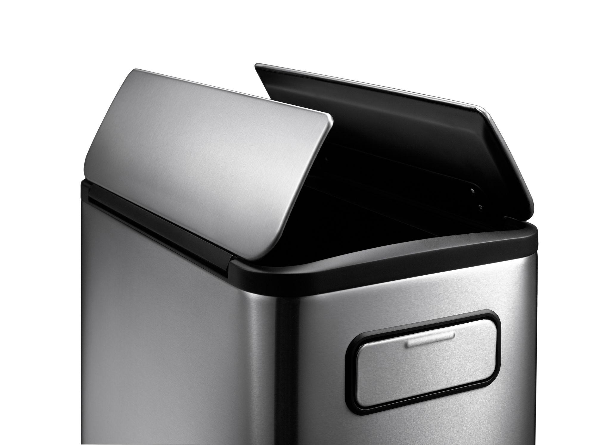 EKO - Ecofly Poubelle à pédale 45 litres - Stainless steel Plastic - Matt Inox