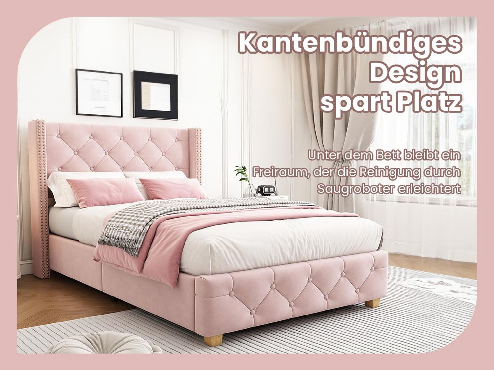 Kantenbündiges Design – spart Platz