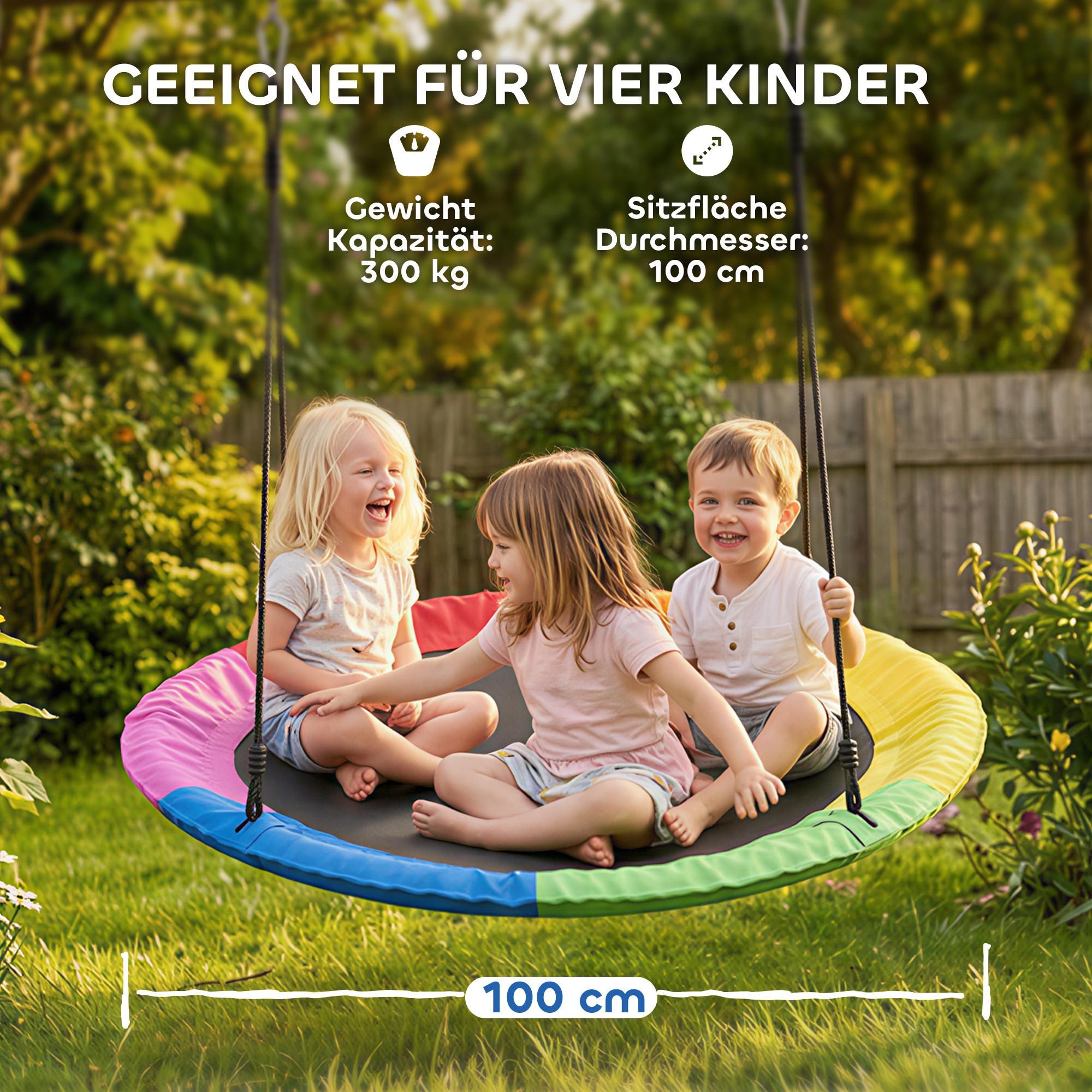 rund GruppenSchaukel Hängenest