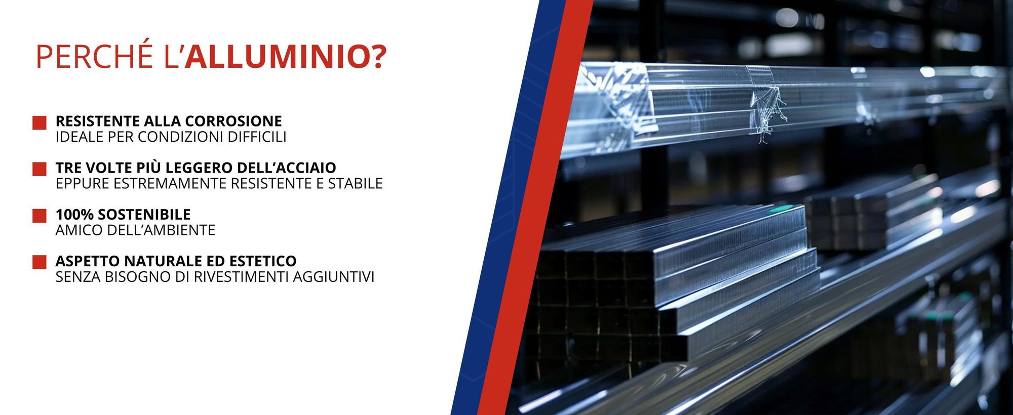 Profilo in alluminio 40x20x2 mm 200 cm Tubo rettangolare in alluminio + taglio su misura