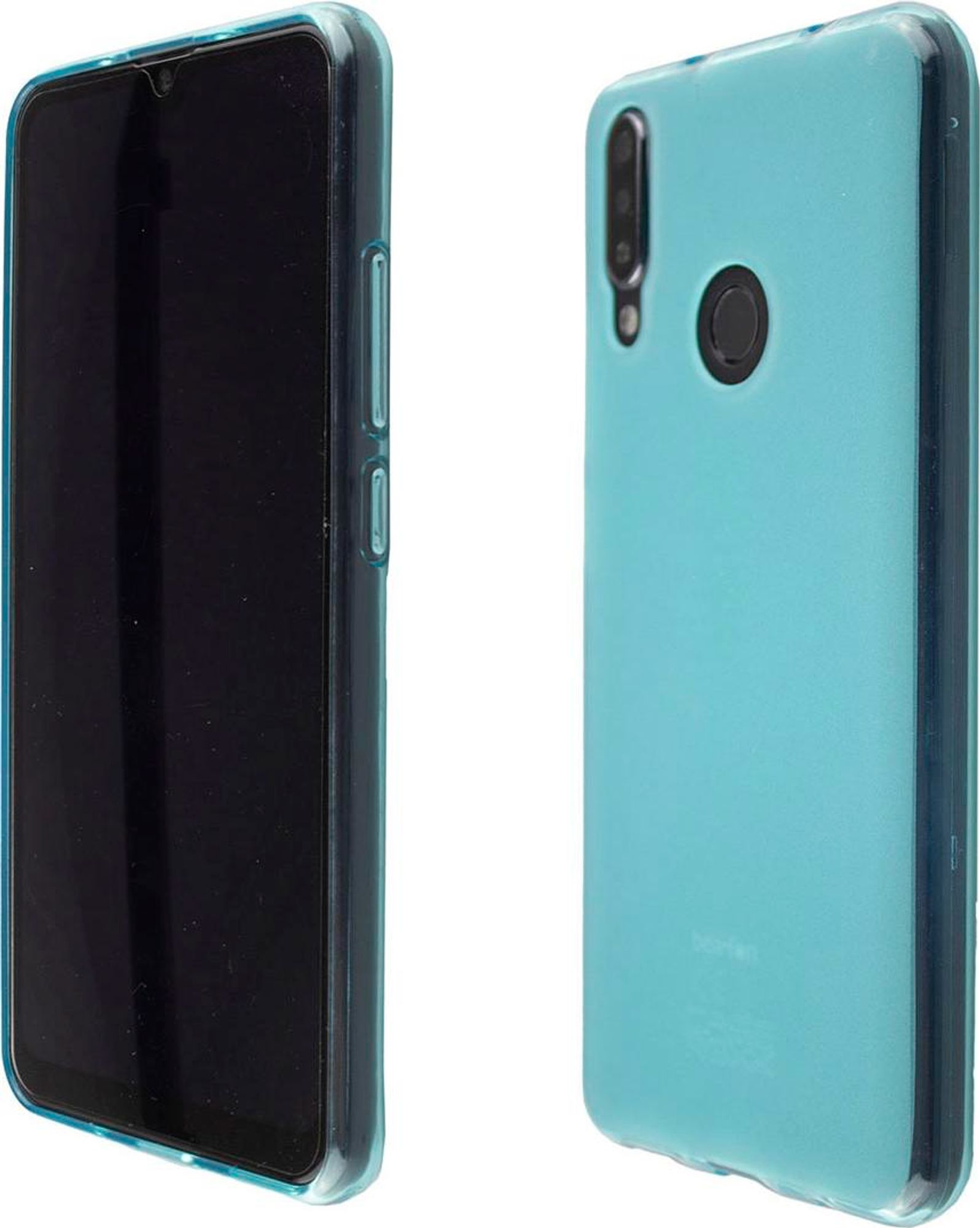 caseroxx Schutz-Hülle TPU-Hülle kompatibel mit Beafon M6s, Gummi Handy Tasche hellblau Bild 1