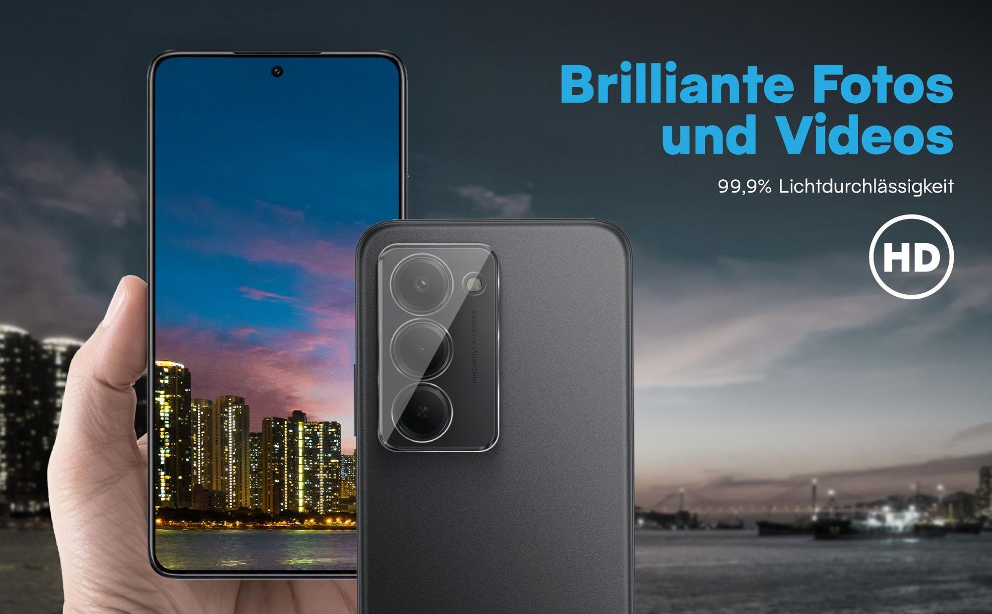 Brilliante Bildqualität mit dem Xiaomi Redmi 15 dank 99,9% Lichtdurchlässigkeit