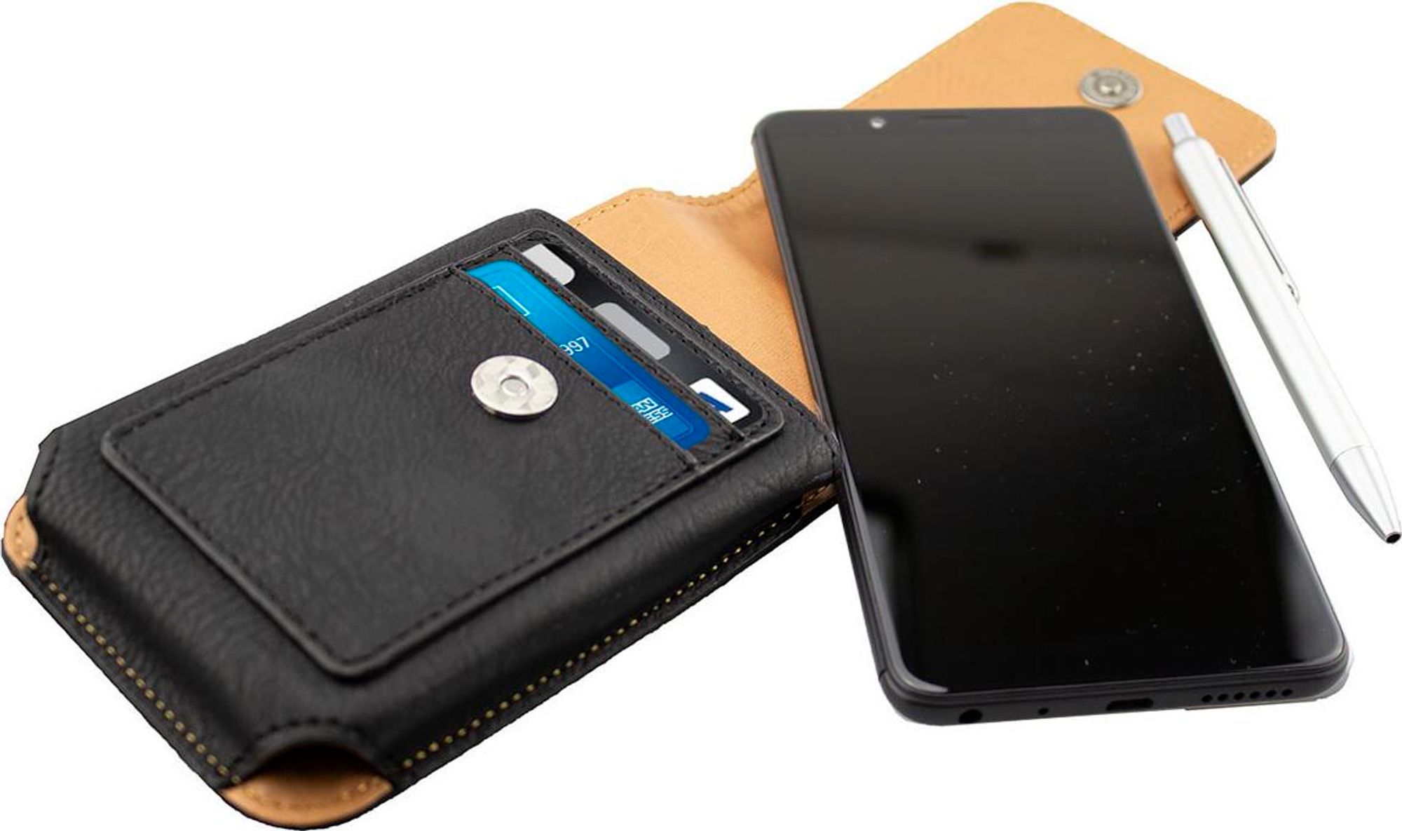 caseroxx Outdoor Handy Tasche passend für LG Q6 mit drehbarem Gürtelclip, Schutz Holster Bild 4