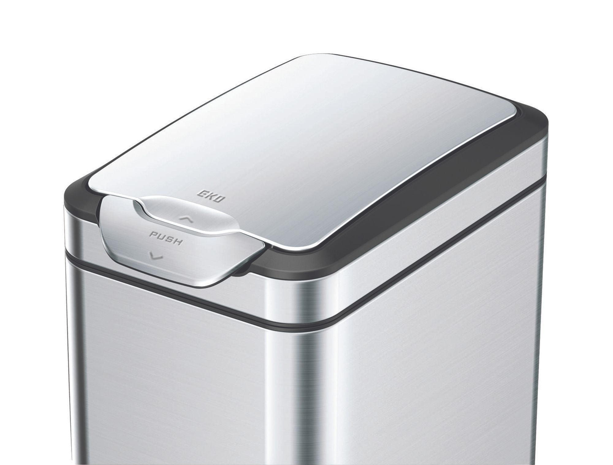 EKO - Tina Touch Odpadkový kôš 30 l EKO - Nerezová oceľ Plast - Matná nerezová oceľ