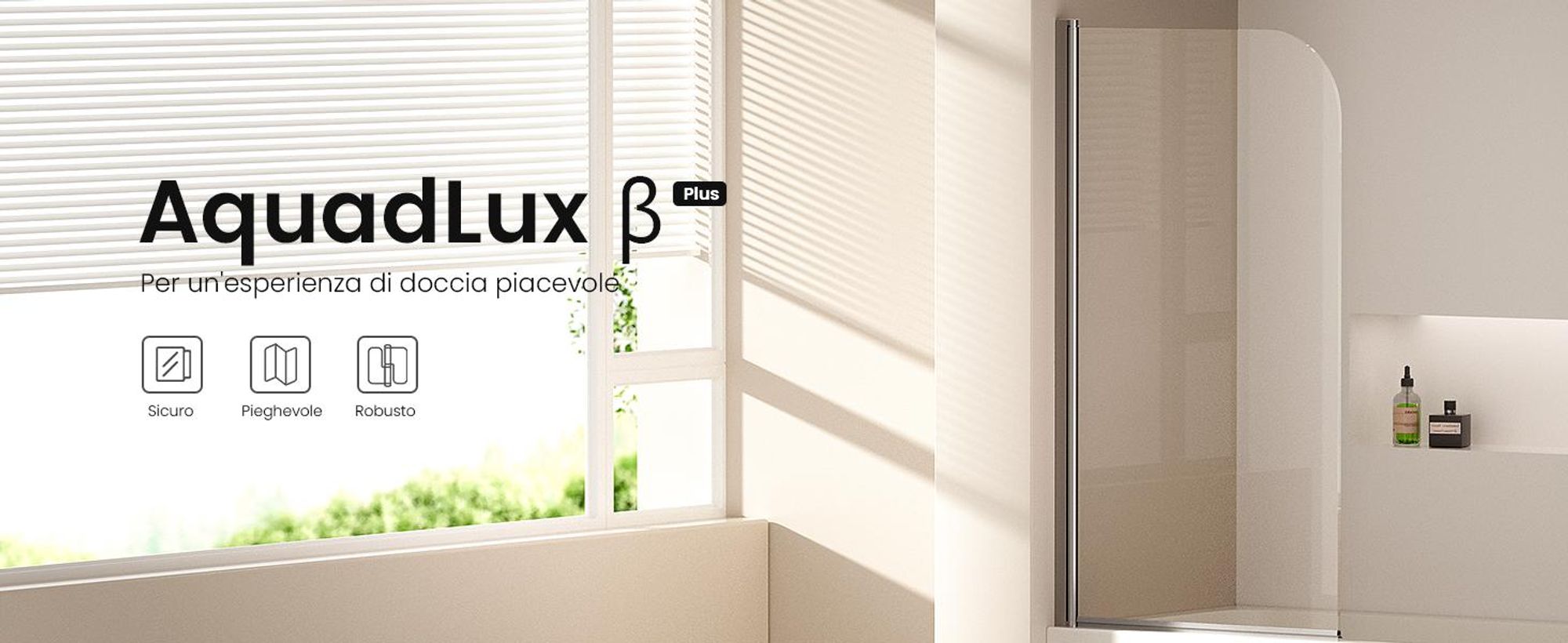 EMKE 70x140cm Parete divisoria per vasca da bagno Schermo pieghevole Cabina doccia Accessorio per vasca da bagno NANO rivestimento easy-clean
