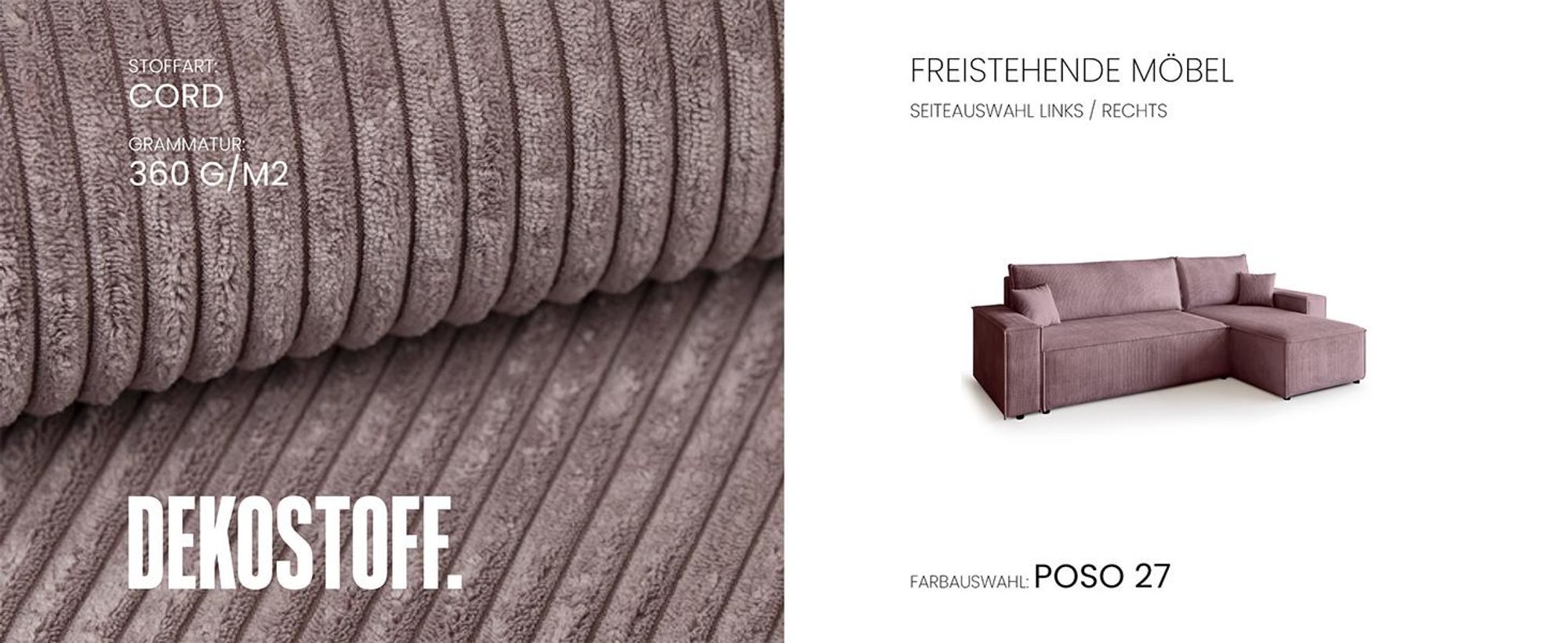 BroMARKT Ecksofa ADI Schlaffunktion Bettkasten L-Form 125x200 cm Beige