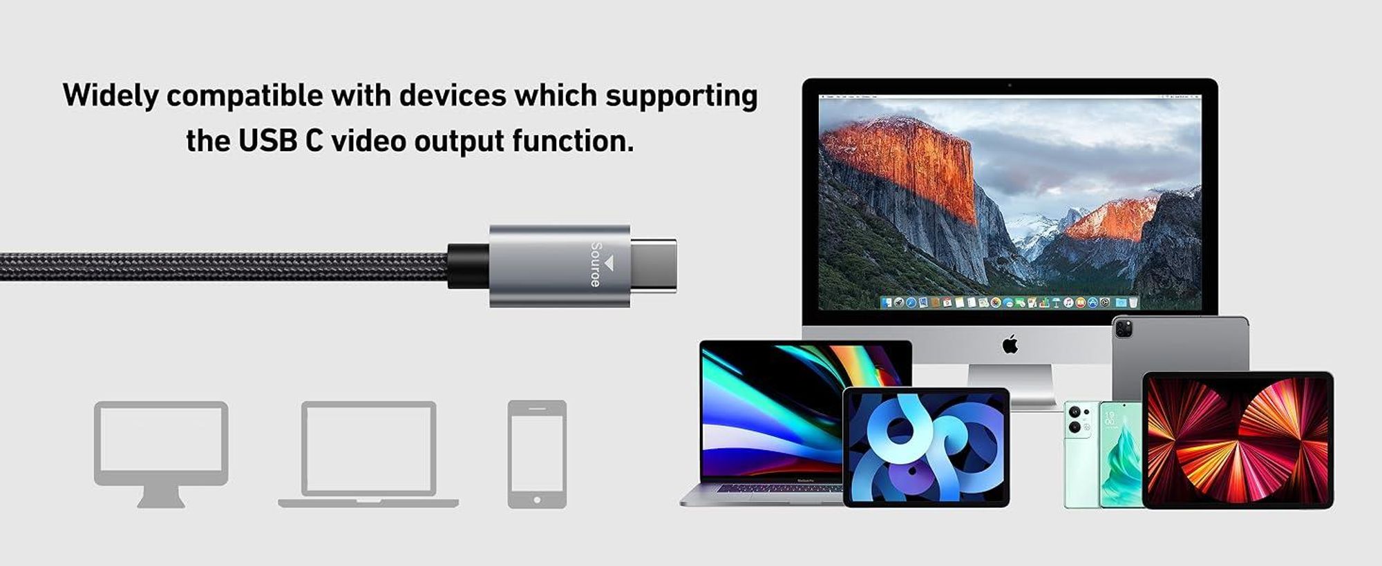BENFEI USB C auf DisplayPort Kabel 8K 60Hz 4K 144Hz