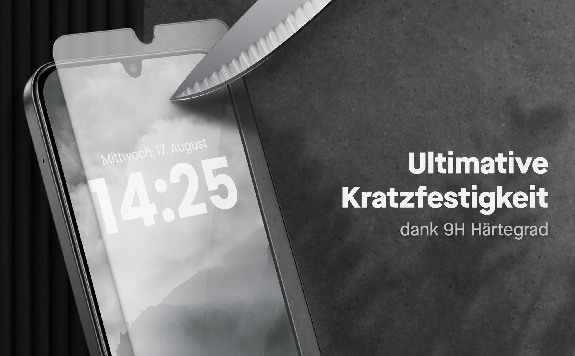 Display Schutzglas Set für Xiaomi Redmi 14C kompatibel mit allen gängigen Hüllen