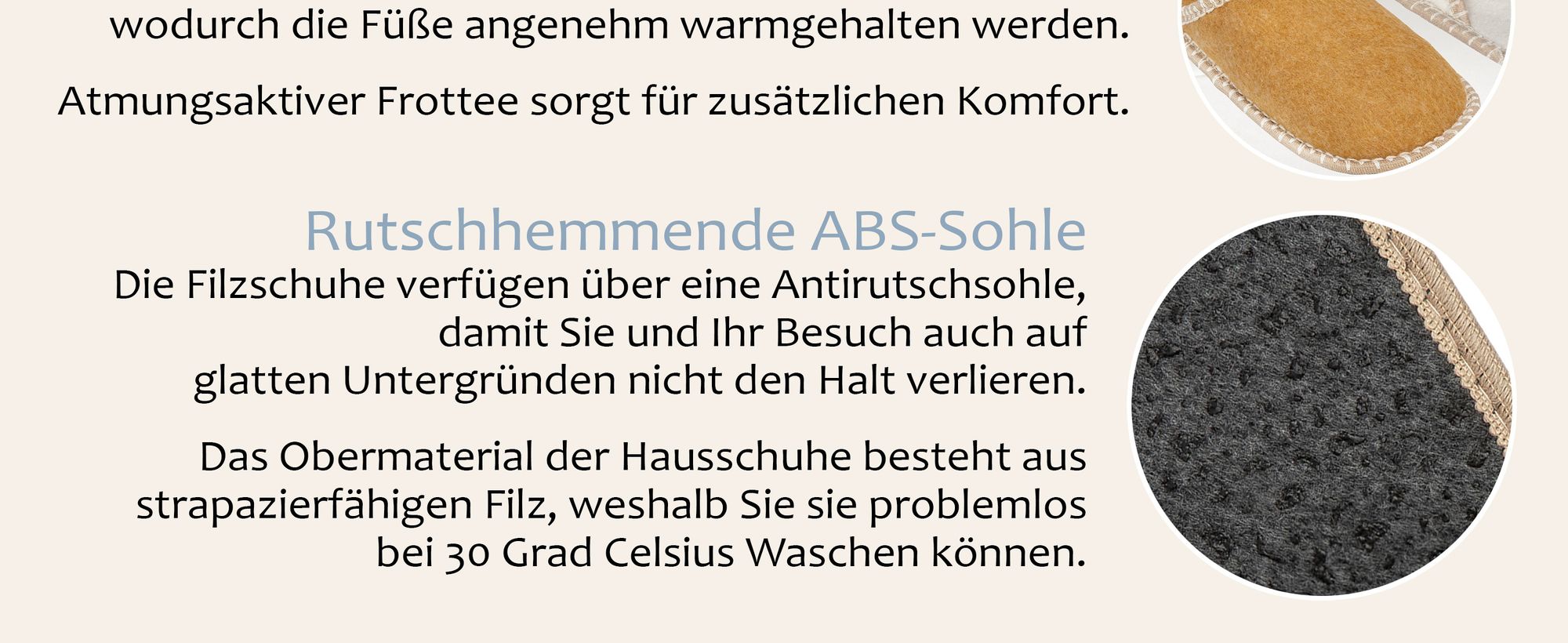 ONVAYA® ABS Gästepantoffel | Traumfänger | 6er Set | Antirutsch Sohle | Hausschuhe | Filzpantoffel | Gr. 36-45 Gästehausschuhe