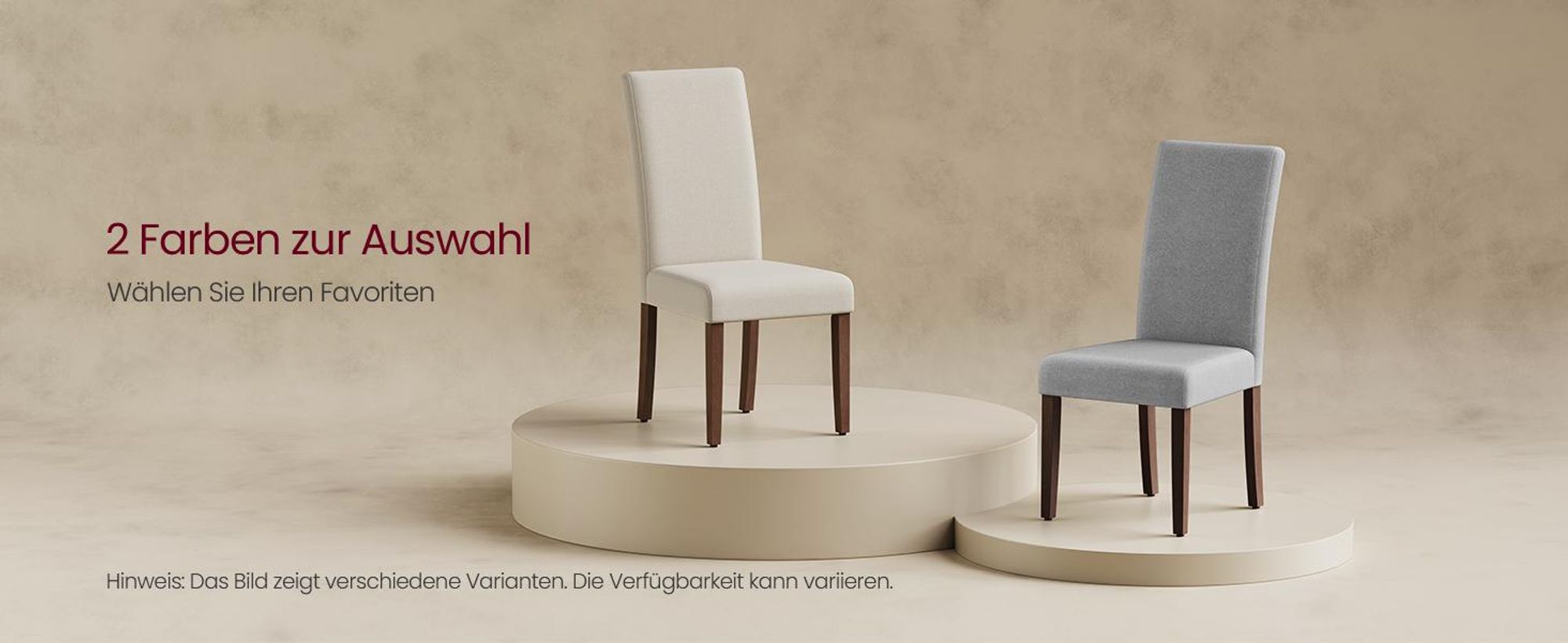 VASAGLE Esszimmerstuhl 4er Set, Küchenstuhl, Parsons-Stuhl, hohe Rückenlehne, für Esszimmer und Küche, dickes Sitzkissen, 58 x 48 x 99 cm, cremeweiß