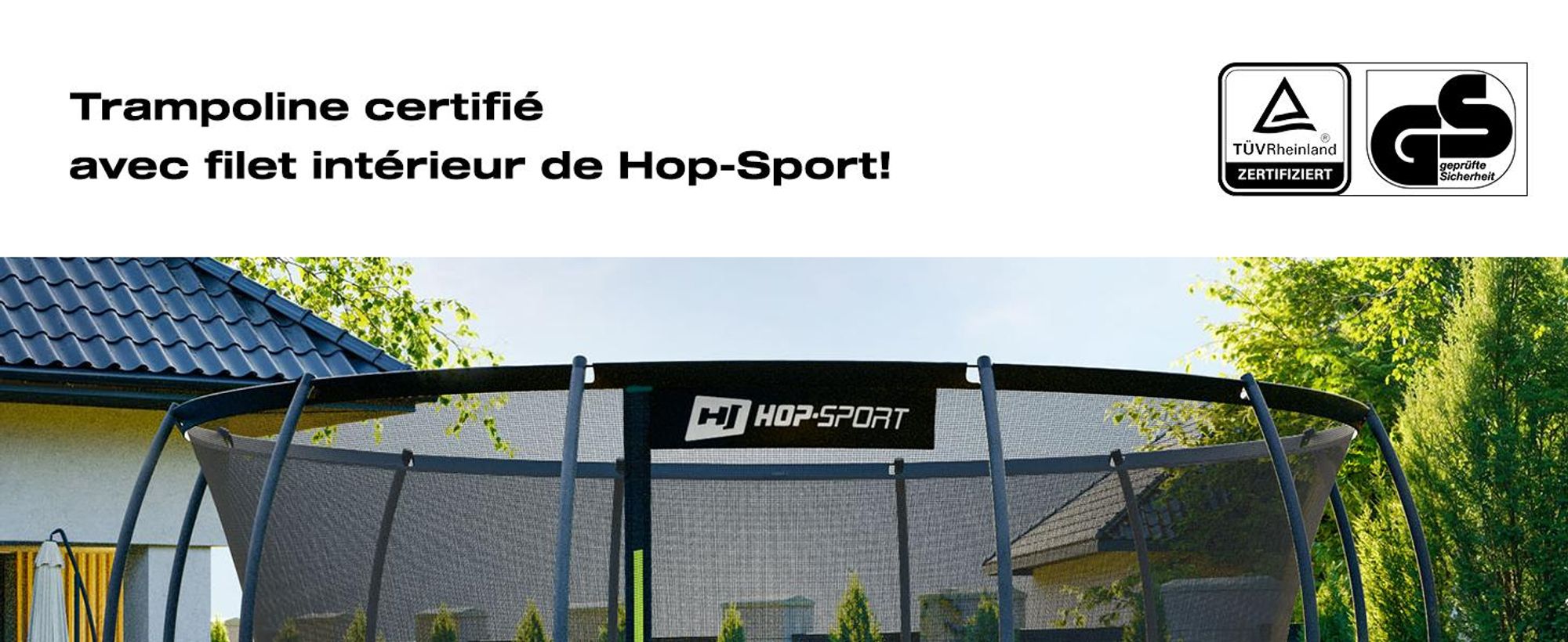 Trampoline de Jardin pour enfants 488 cm