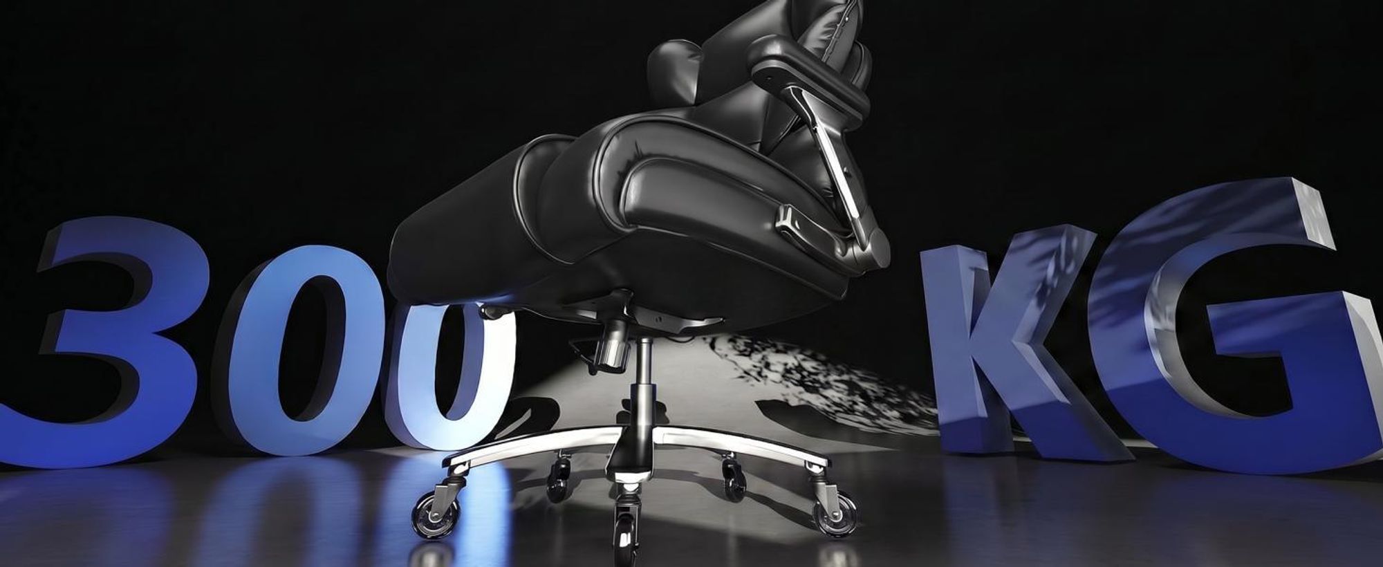 FLEXISPOT OS4 Ergonomischer XXL Bürostuhl bis 300 kg, Chefsessel mit dynamischer Lendenwirbelstütze, 63,5cm breitem Sitz und Gummirollen, Braun