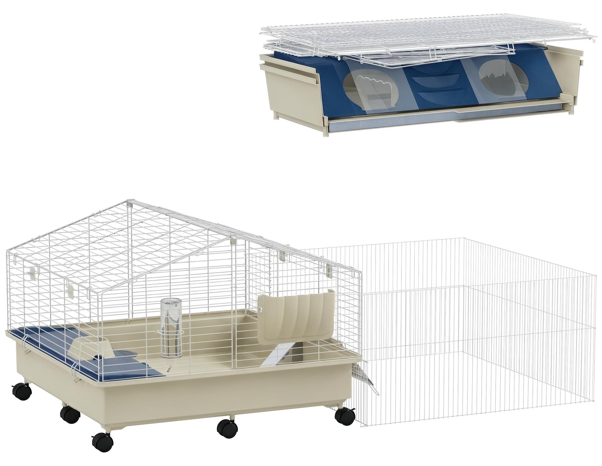 Meerschweinchenkäfig 2 Käfig Rampe
