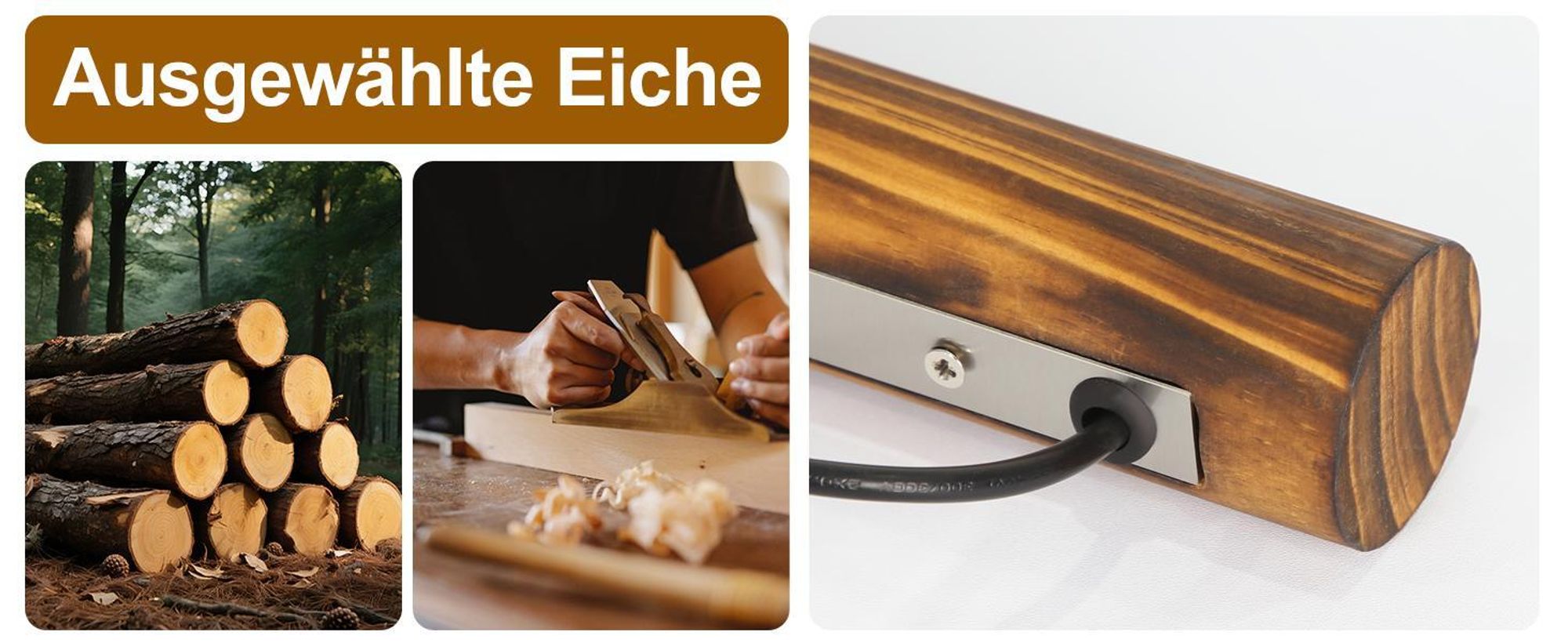 ZMH Pendelleuchte Holz Esstisch Hängelampe 4 Flammig Schwarz Vintage Esstischlampe hängend Esszimmerlampe Pendellampe E27 Hängeleuchte für Wohnzimmer