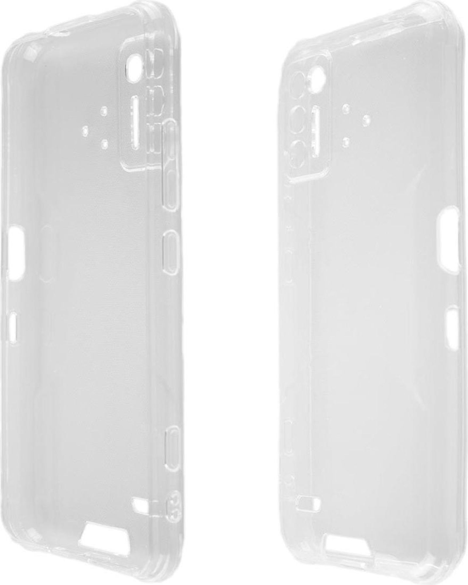 caseroxx Schutz-Hülle TPU-Hülle kompatibel mit UMIDIGI Bison GT, Gummi Handy Tasche transparent  Bild 1