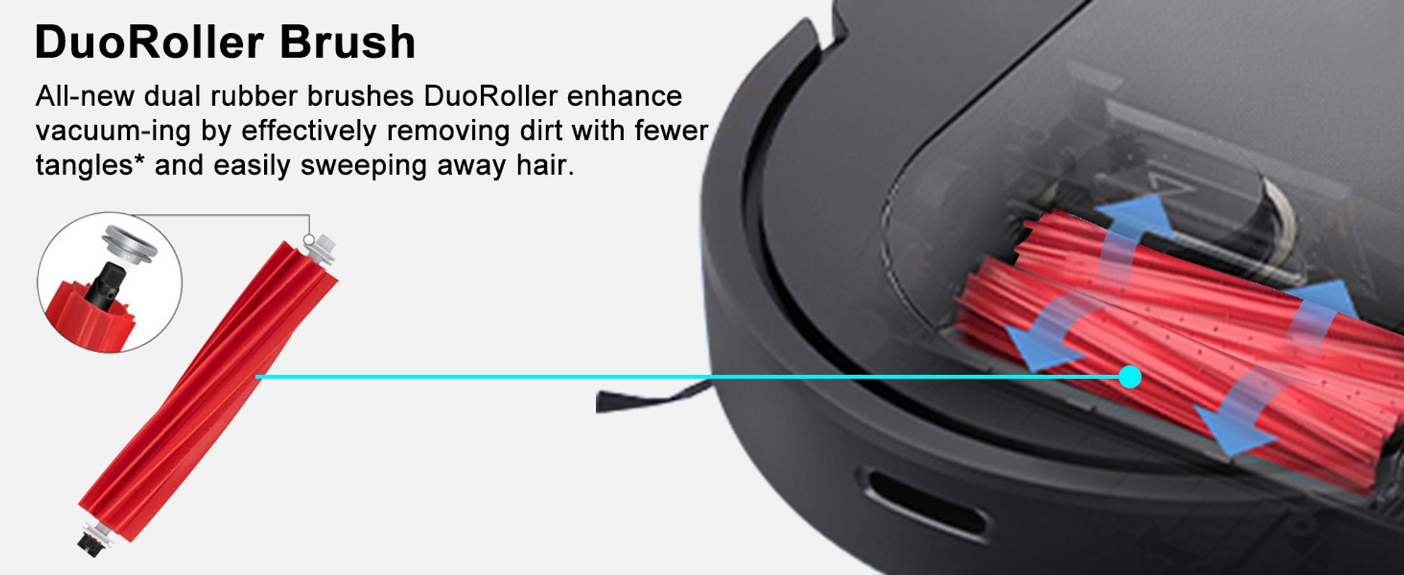 16 Stück Zubehörset für Roborock Q7 / Q7+ / Q7 Max / Q7 Max+ Staubsauger Ersatzteile Enthält 2 Hauptbürste 4 Wischtücher 4 HEPA-Filter 6 Seitenbürsten