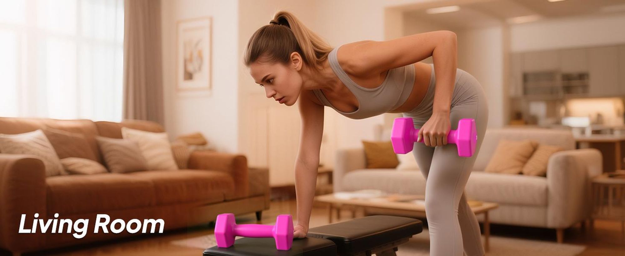Zestaw hantli SPORTNOW, zestaw 2 hantli z obciążnikami, zestaw hantli żeliwnych, 2 hantle po 3 kg dla mężczyzn i kobiet, zestaw hantli do domu, siłowni, treningu siłowego