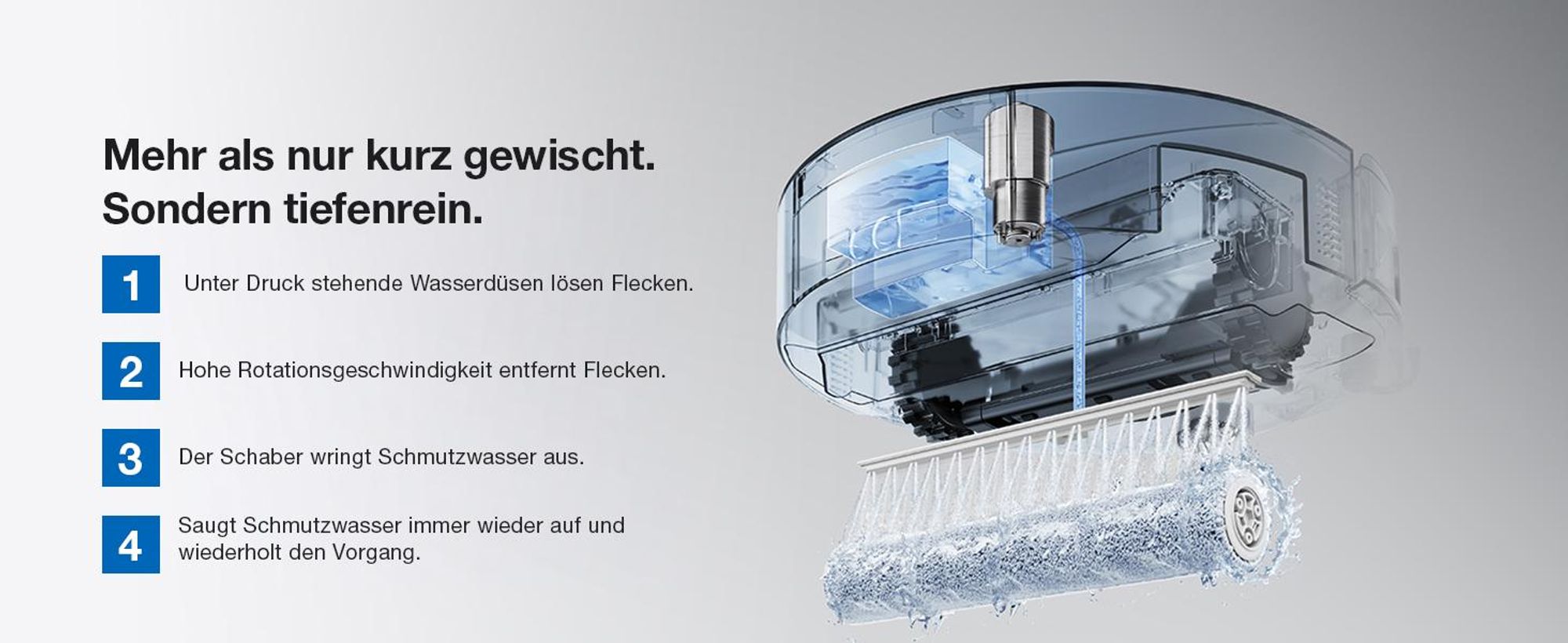 ECOVACS DEEBOT X12 OMNICYCLONE Staubsauger Roboter mit 2pcs Free Originale Reinigungslösung, Blast & 22.000 Pa, PureCyclone 2.0 Auto-Entleerung