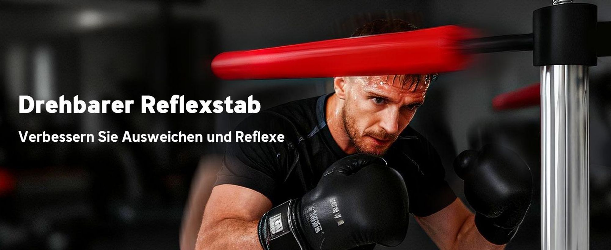 SPORTNOW Boxsack, Boxständer mit Punchingball, Reflexstange, 1,63-2,05 m Höhenverstellbarer Standboxball mit Pratze, Standboxtrainer