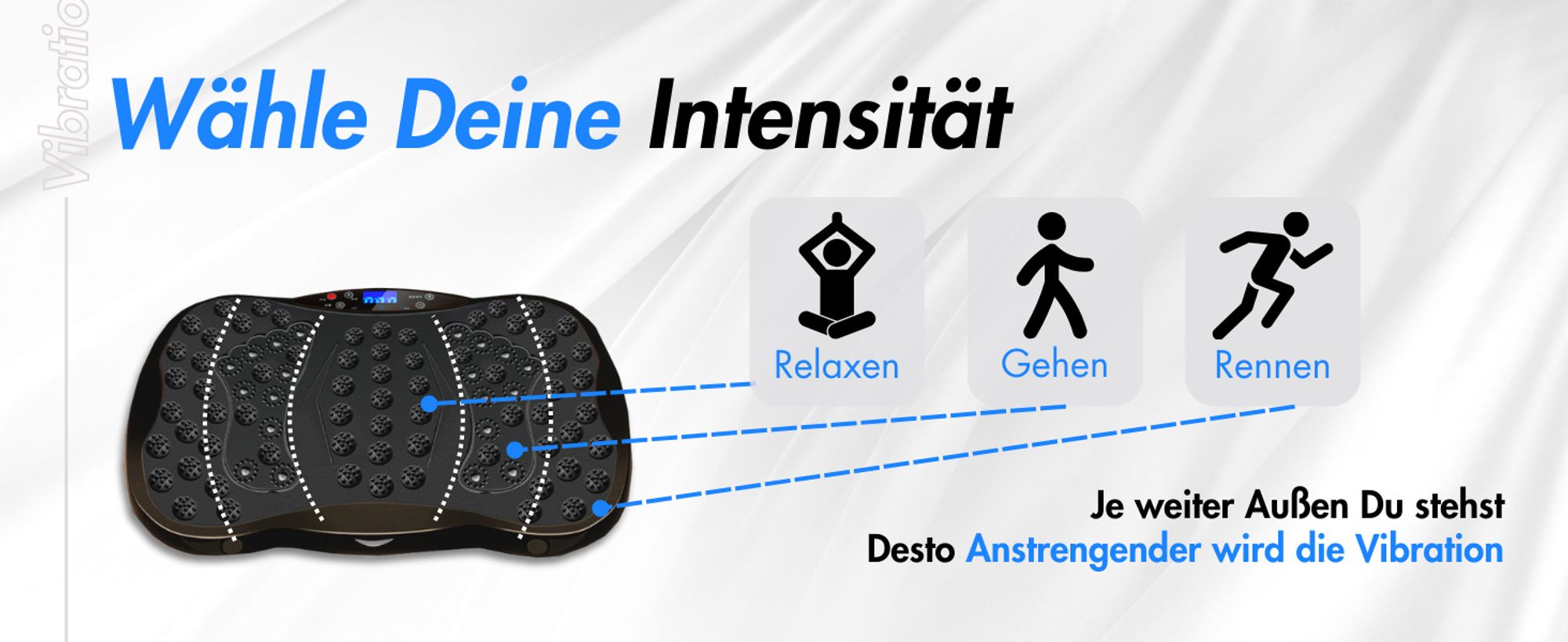 Winch Vibrationsplatte PRO-Preissieger|INKLUSIVE Zwei Zugbändern|Ideal für Passives Training, Po, Beine, Fettabbau sowie gezielte Kalorienverbrennung|Fitnesstraining für Zuhause +GRATIS Fernbedingung