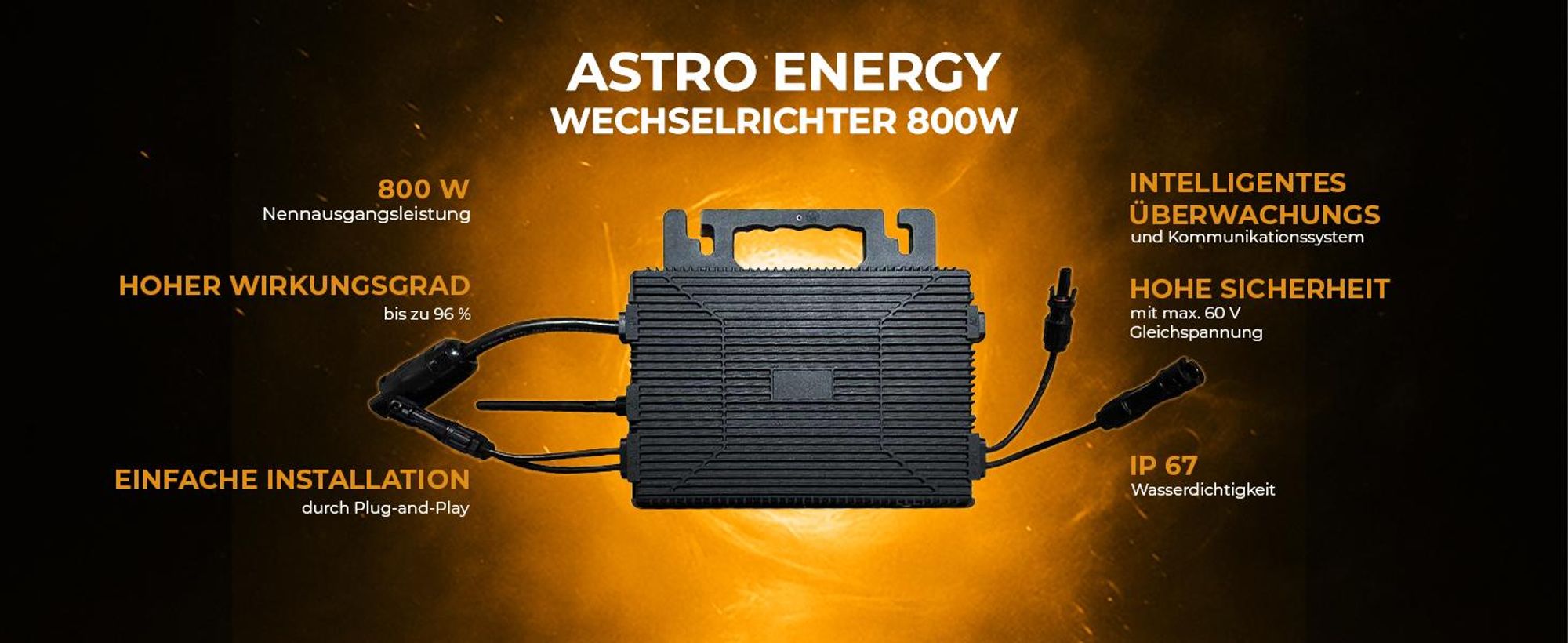 Astro Energy mikrowechselrichter 800W