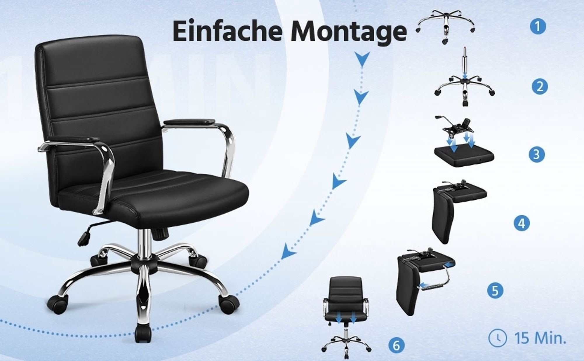 Stuhl einfache Montage