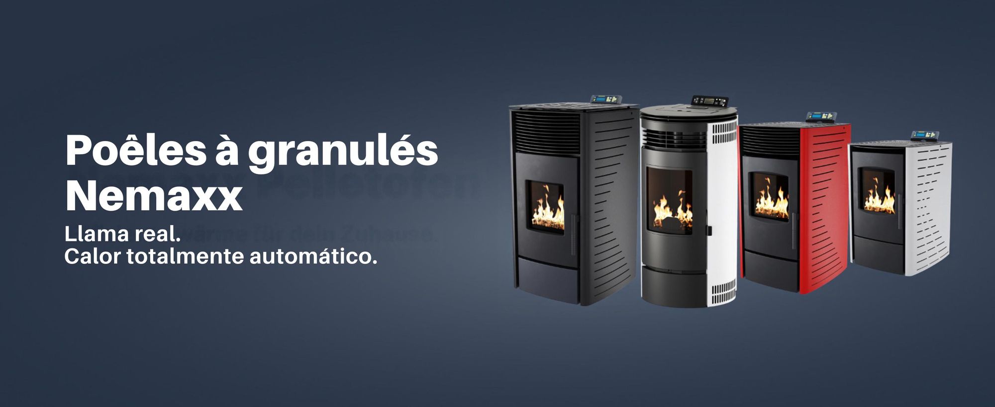 Nemaxx P9 Poêle à pellets Poêle à pellets 11kW Poêle à chauffage Poêle à pellets Cheminée Chauffage à pellets Appareil de chauffage Chauffage à pellets -noir- WiFi-Ready