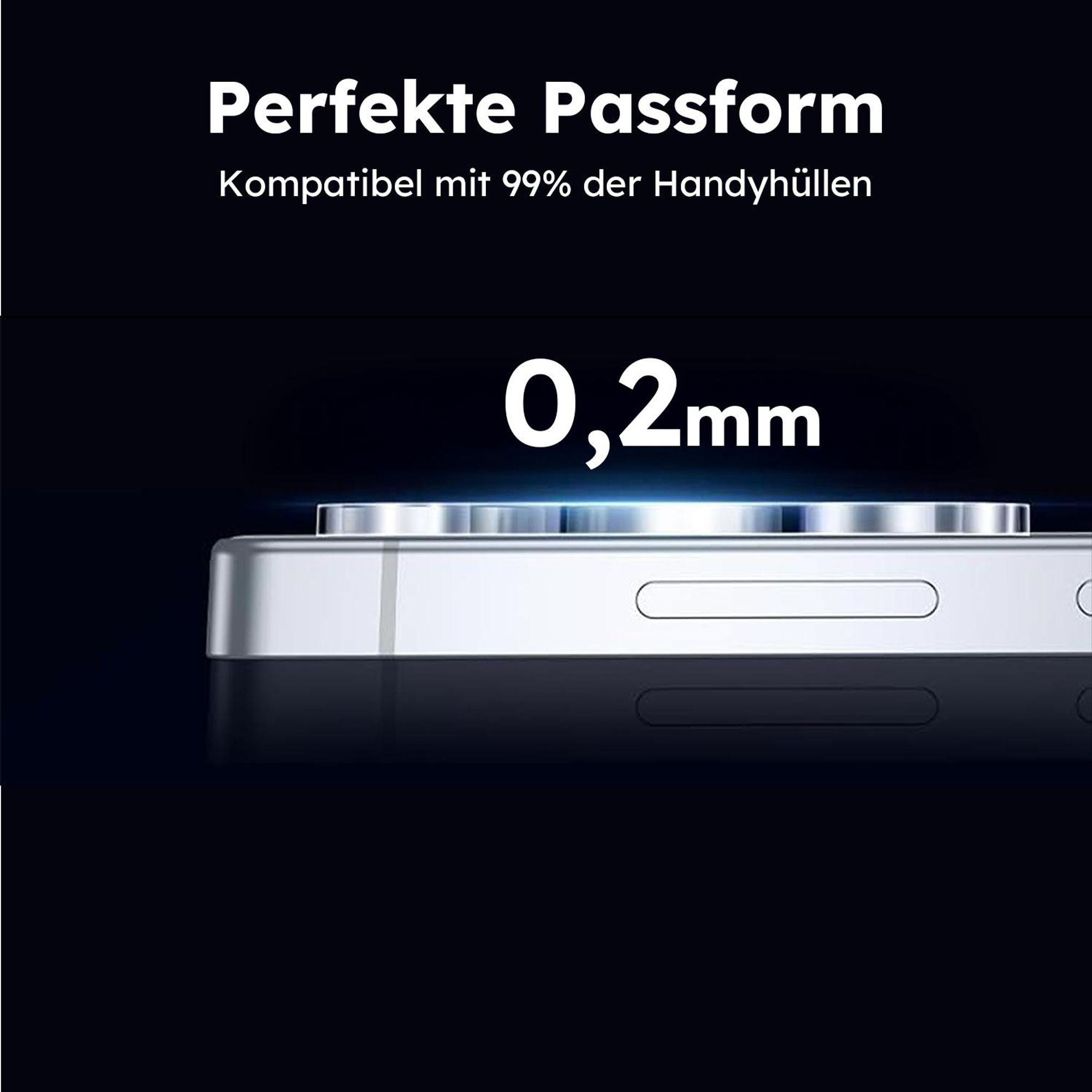 alkaya. Samsung Galaxy S25 Ultra Linsenschutz, Kameraschutzglas, Handykameraschutz - Transparent
