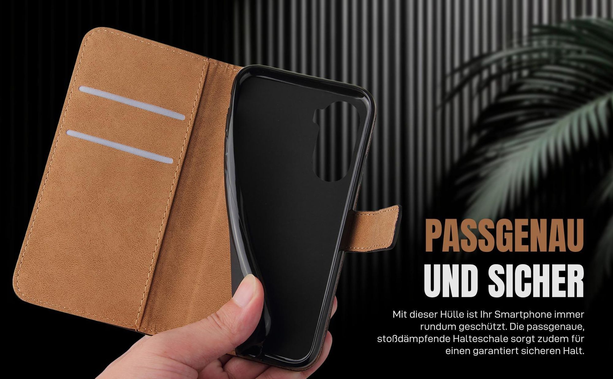Klapphülle für Xiaomi Redmi A7 Pro mit präziser Passform