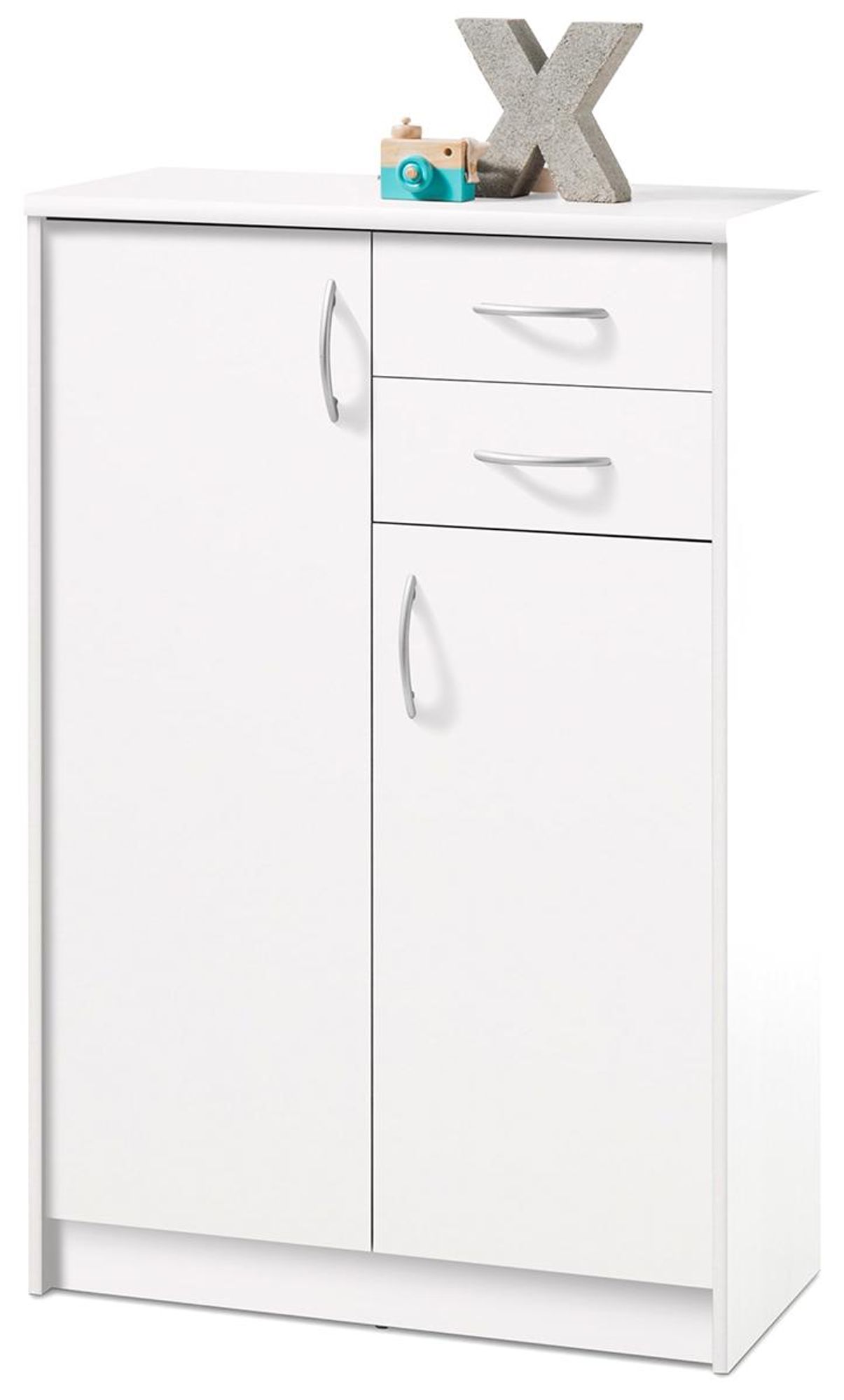 Kommode "Olli IV" – moderne Stauraum-Kommode mit 2 Türen und 2 Schubkästen