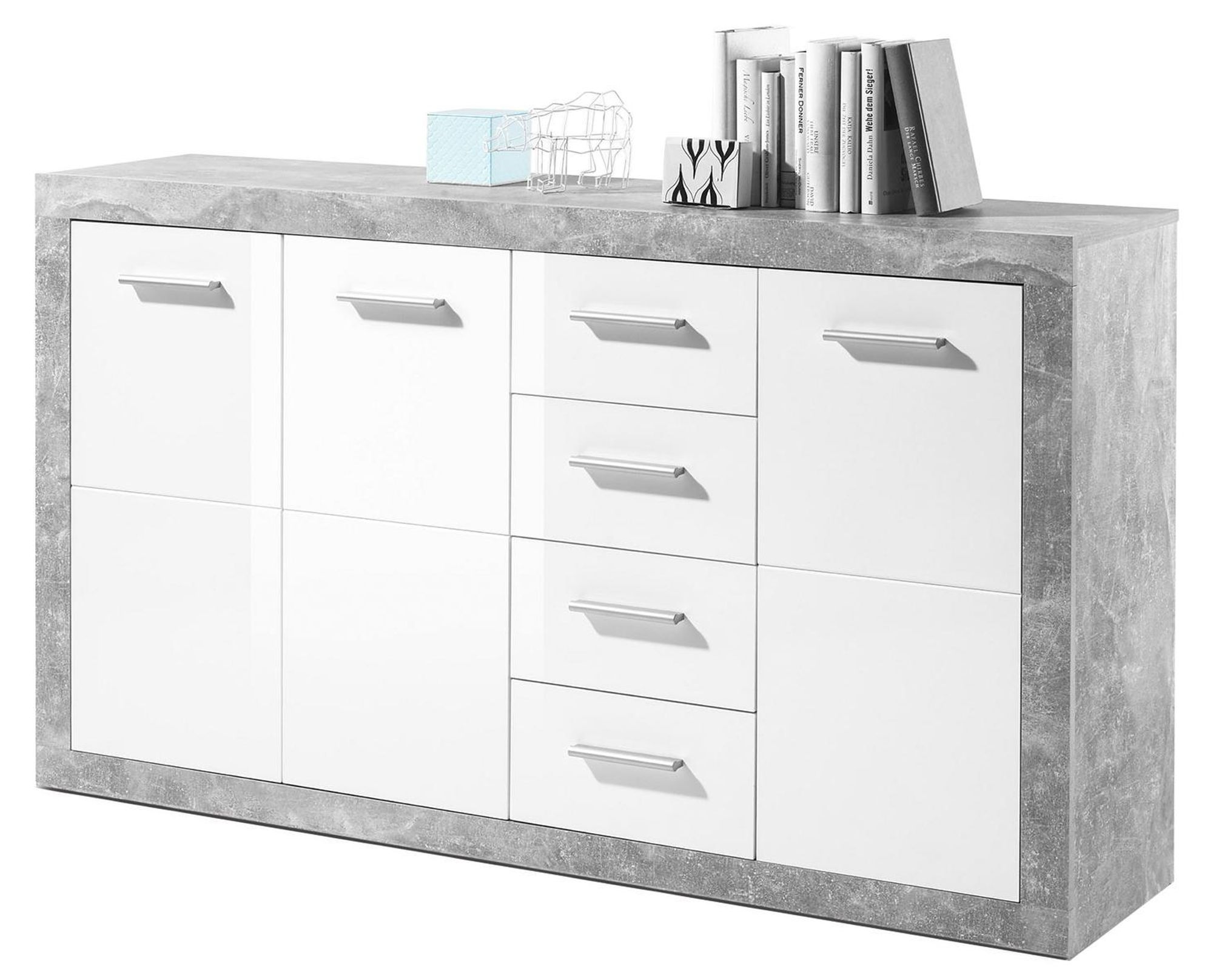 Preisbrecher Sideboard Rio de Janeiro – Modernes Sideboard mit Stauraum und Beton-Optik