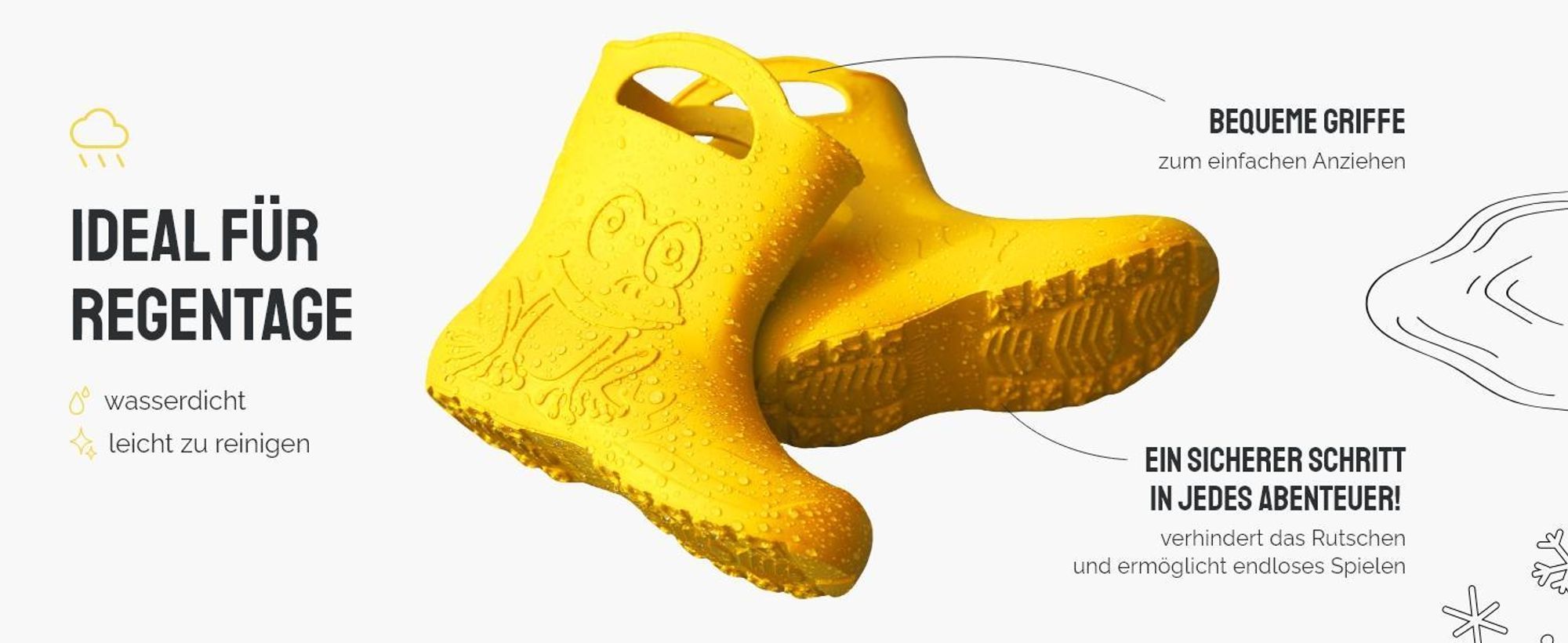 Ladeheid Eva Kinder Jungen Mädchen Gummistiefel Regenschuhe gefüttert LA-CA-03 (Puderrosa, 32/33 EU)