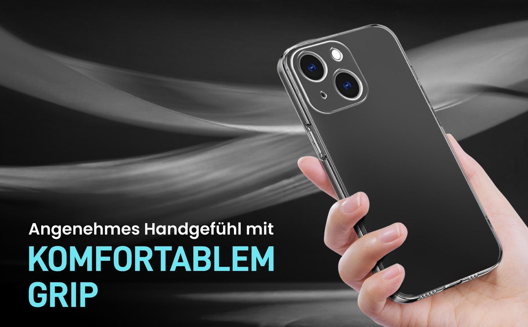 Case für Apple iPhone 14 aus strapazierfähigem und schmutzabweisendem Material