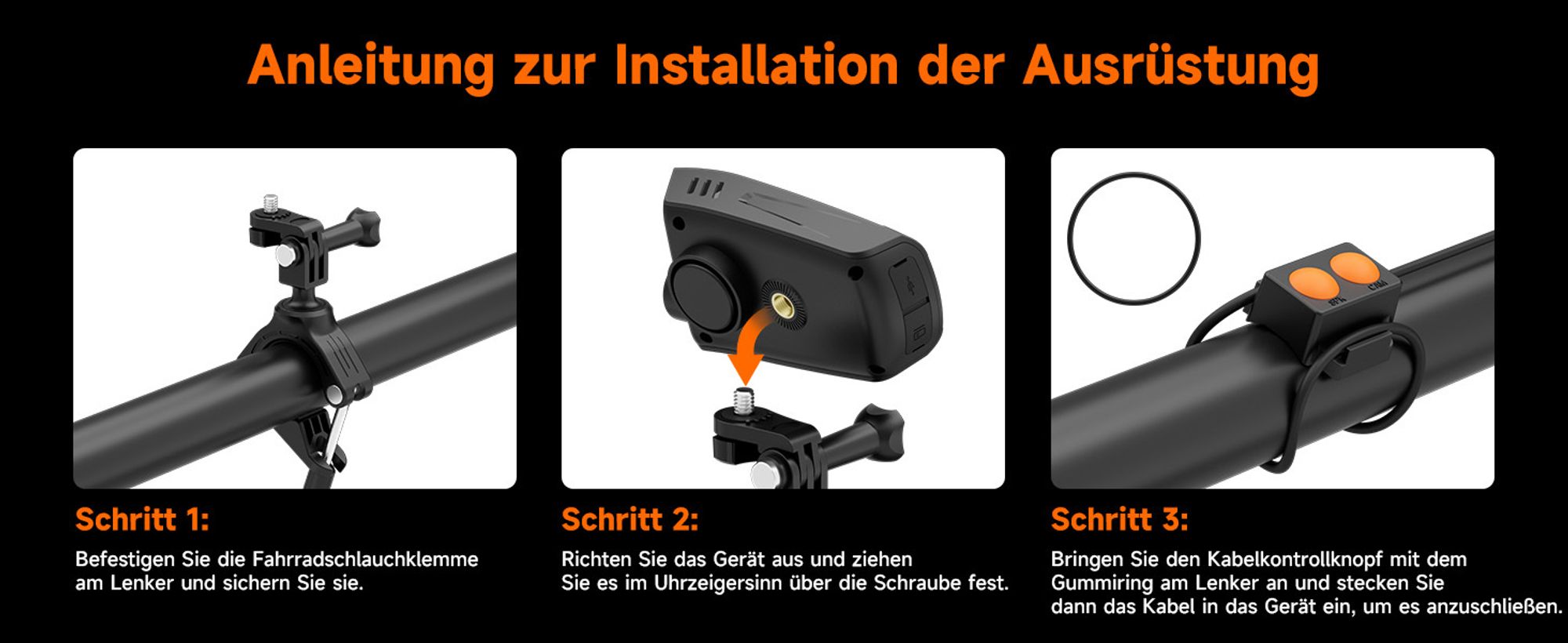 SVBONY SVGo C1 Action-Cam 4K 30FPS, 20MP WiFi-Kamera mit Touchscreen, integriertem GPS, EIS-Bildstabilisierung, 2500 mAh Lithium-Akku, für Radfahren
