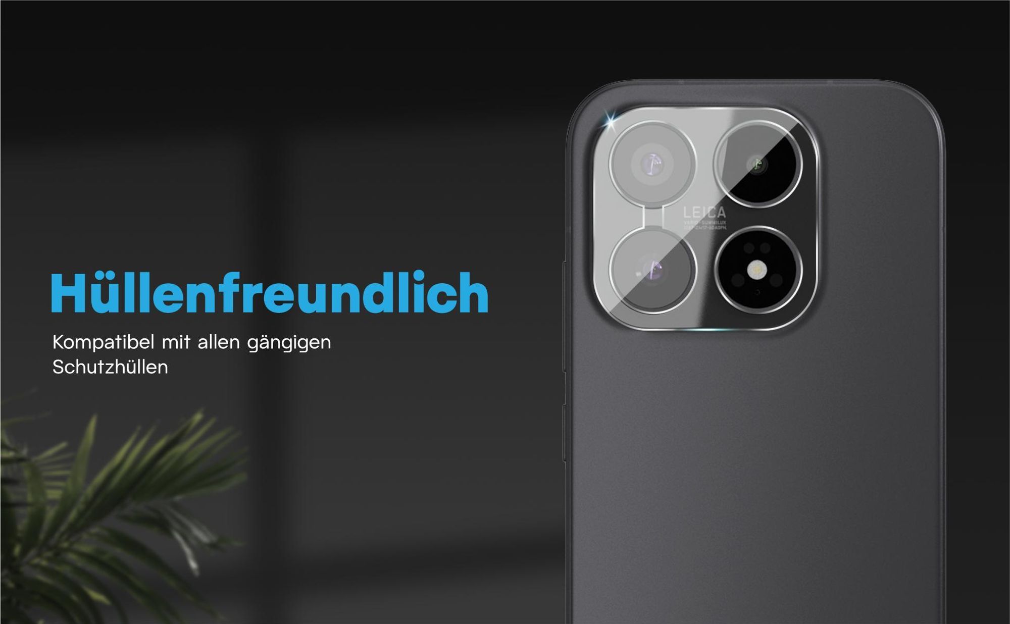 Kamera Schutzglas Set für Xiaomi 17 kompatibel mit allen gängigen Hüllen