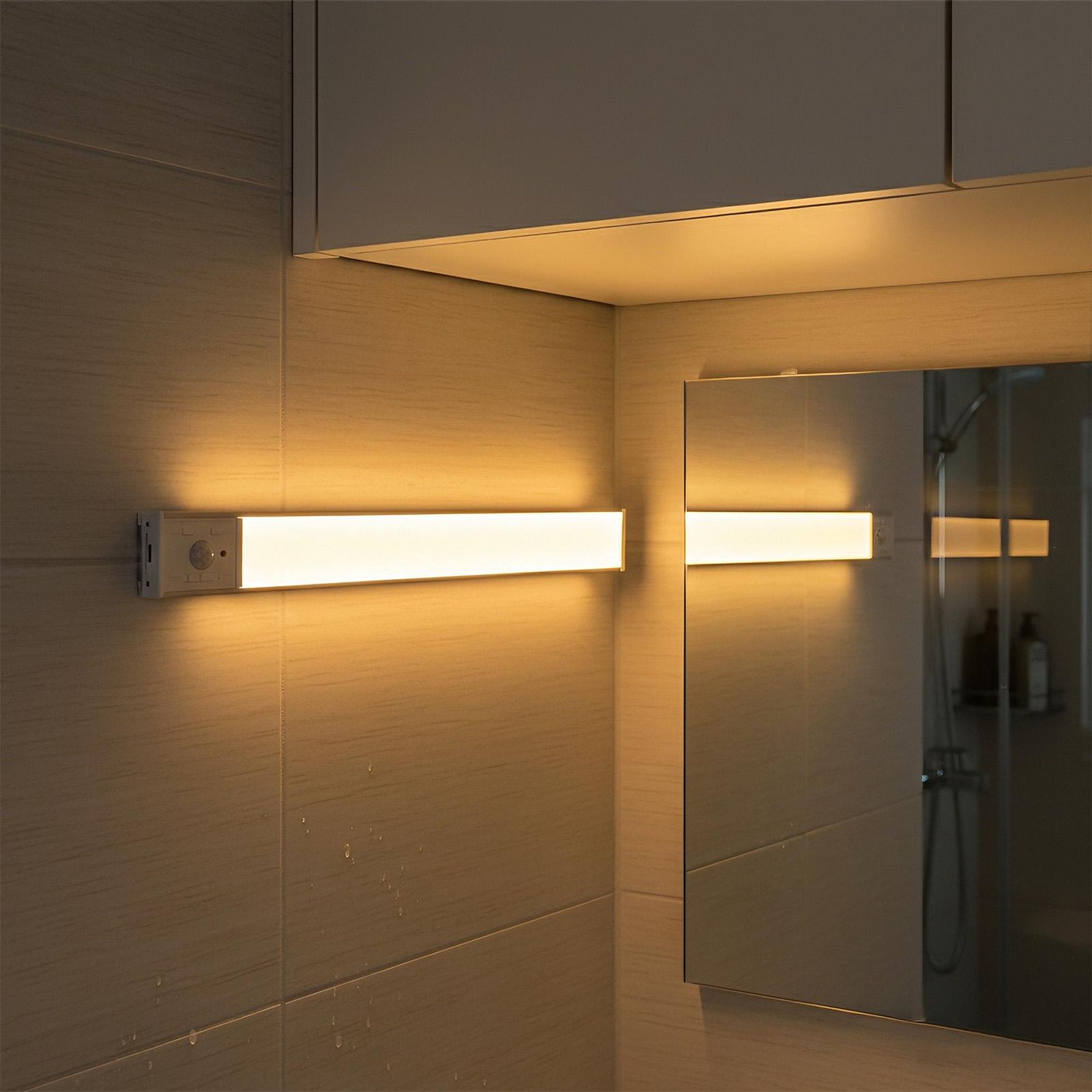 20cm Schrankbeleuchtung Led Mit Bewegungsmelder 2 Stück Kabellos Led Leiste Wiederaufladbar Unterbauleuchte Küche Sensor Licht Für Innen Kleiderschrank Treppe