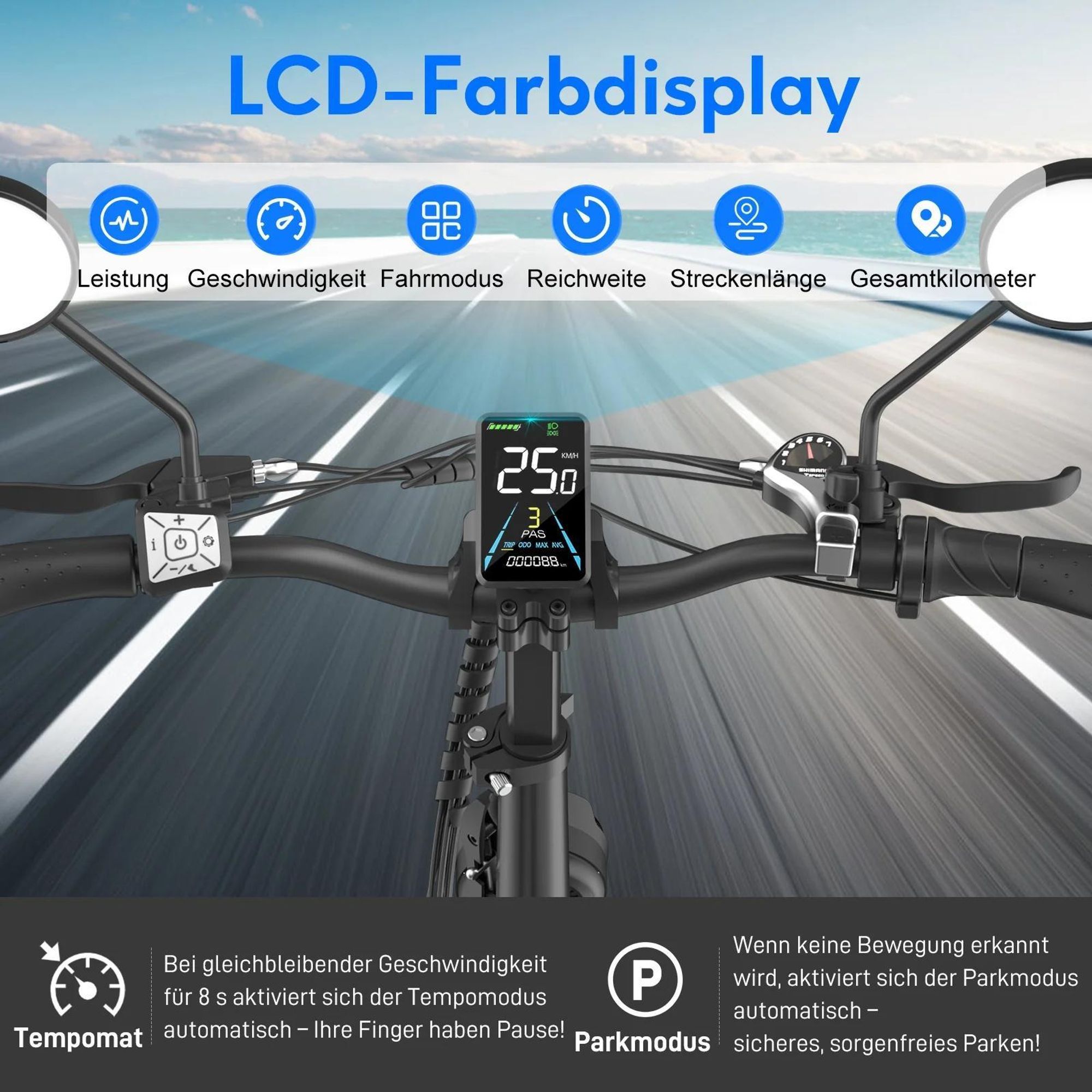 E-Bike FAFREES FF20 Polar - Akku 48V24Ah 20 Zoll R?der Mechanische Scheibenbremse - Grš¹n