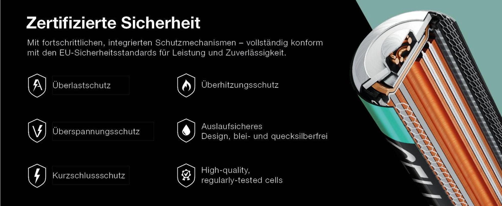 CELLONIC 4x Wiederaufladbare AAA Batterien 1.2V 1000mAh - Fernbedienung Telefon Babyphone Solarlampe- Akkubatterie: lange Laufzeit, viele Ladezyklen - aufladbare NiMH Akku AAA Micro R03 LR03 Battery