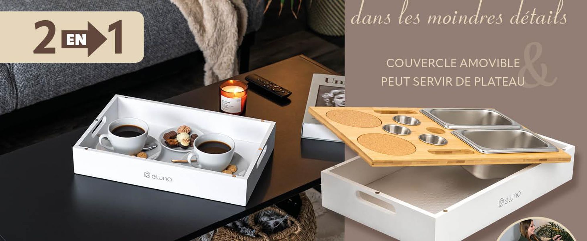 Canapé-bar dans le salon