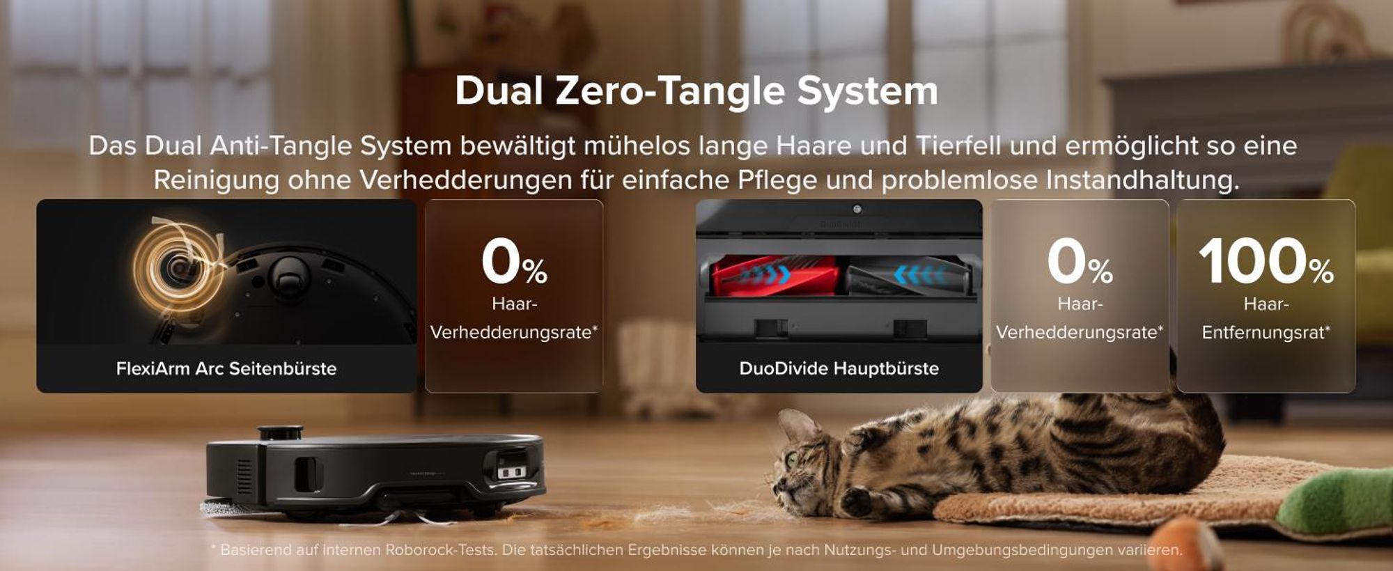 Roborock Qrevo Edge 2 Staubsauger Roboter, 25.000 Pa Saugroboter mit Wischfunktion Wischmopp-Hebefunktion, 80 °C Moppwäsche mit heißem Wasser, Schwarz