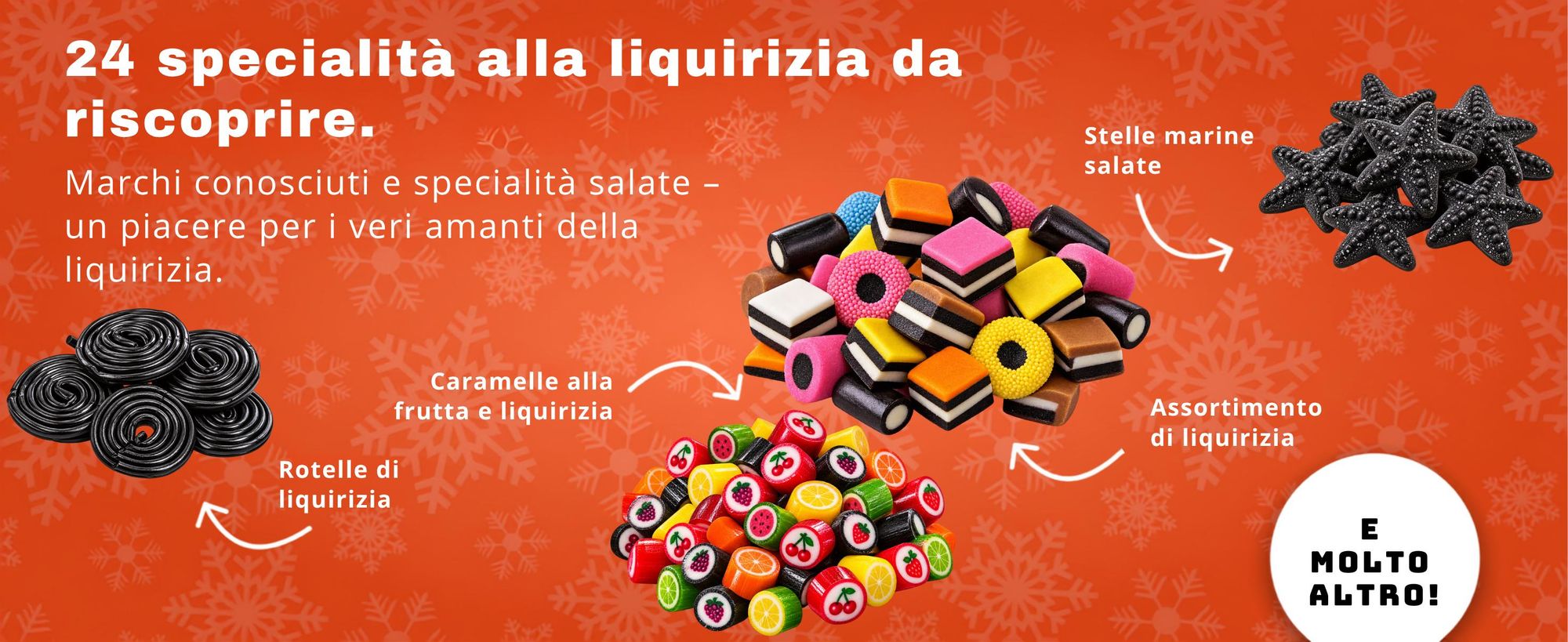 BOXILAND® calendario avvento liquirizia 2026, dolce & salato, salmiak