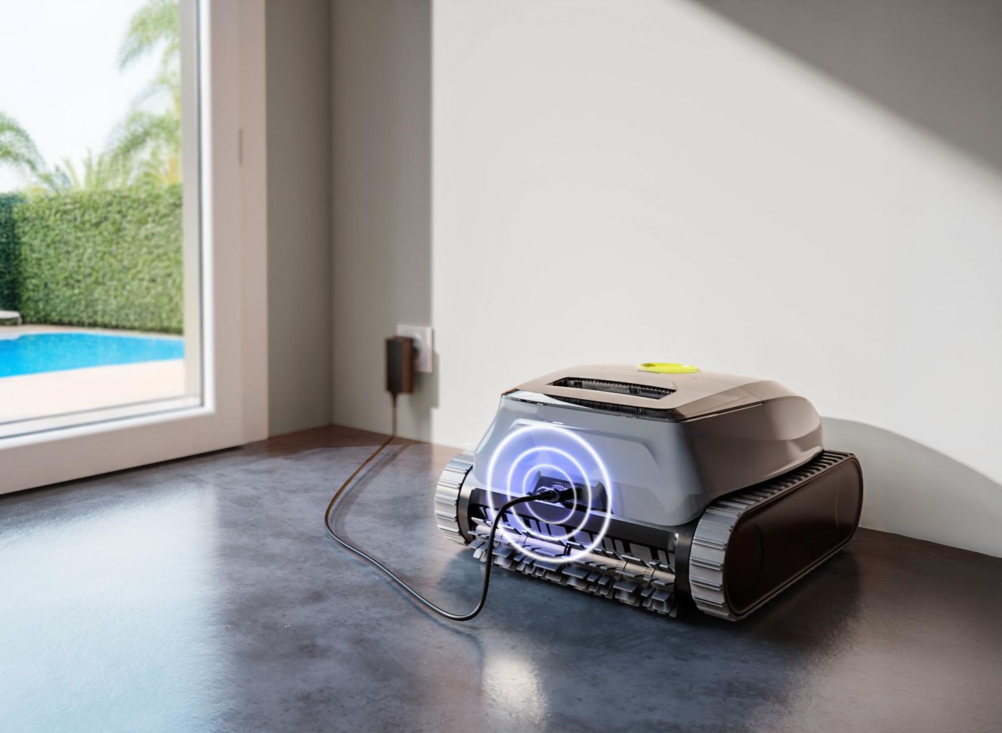 ZODIAC Poolroboter WR000703 - Freedom Lite – Kabellos, Bodenreinigung, Kompakt & Benutzerfreundlich, für Pools bis 30 m²