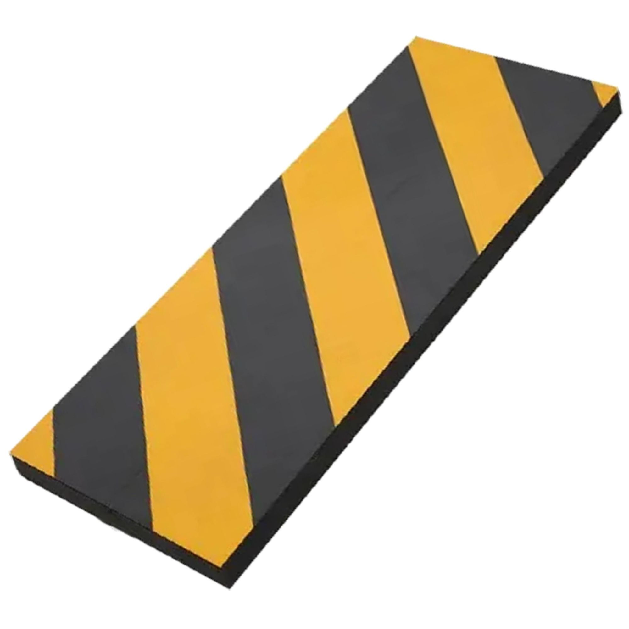 Wandschutz Garage 50x10x1,5cm, reflektierender Türkantenschutz selbstklebend, Garagenschutzmatte Schaumstoff für Auto & Parkplatz, EVI Protector F50