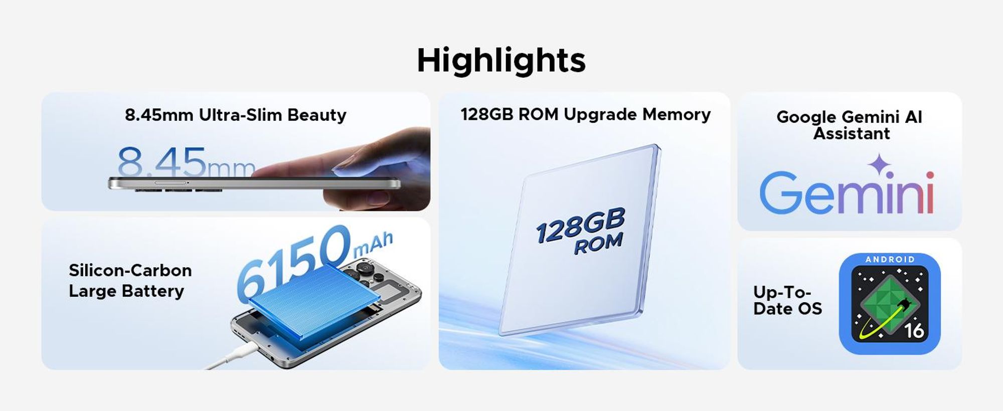 DOOGEE Note56X Pro – Chytrý telefon, Android 16, 6,56" displej s obnovovací frekvencí 90 Hz, baterie 6150 mAh, 32 GB + 128 GB, 4G, 13 MP, NFC, čtečka otisků prstů, podpora OTG, bez smlouvy