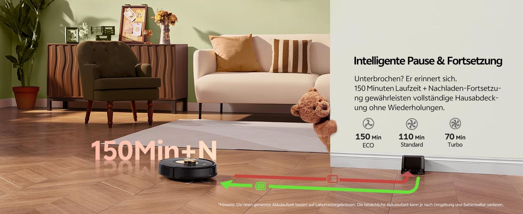 Vactidy W9 Saugroboter mit Wischfunktion, 3-in-1 Saug und Wischroboter mit LiDAR Navigation, 5000Pa 150Min Roboter Staubsauger mit App-Anpasssteuerung