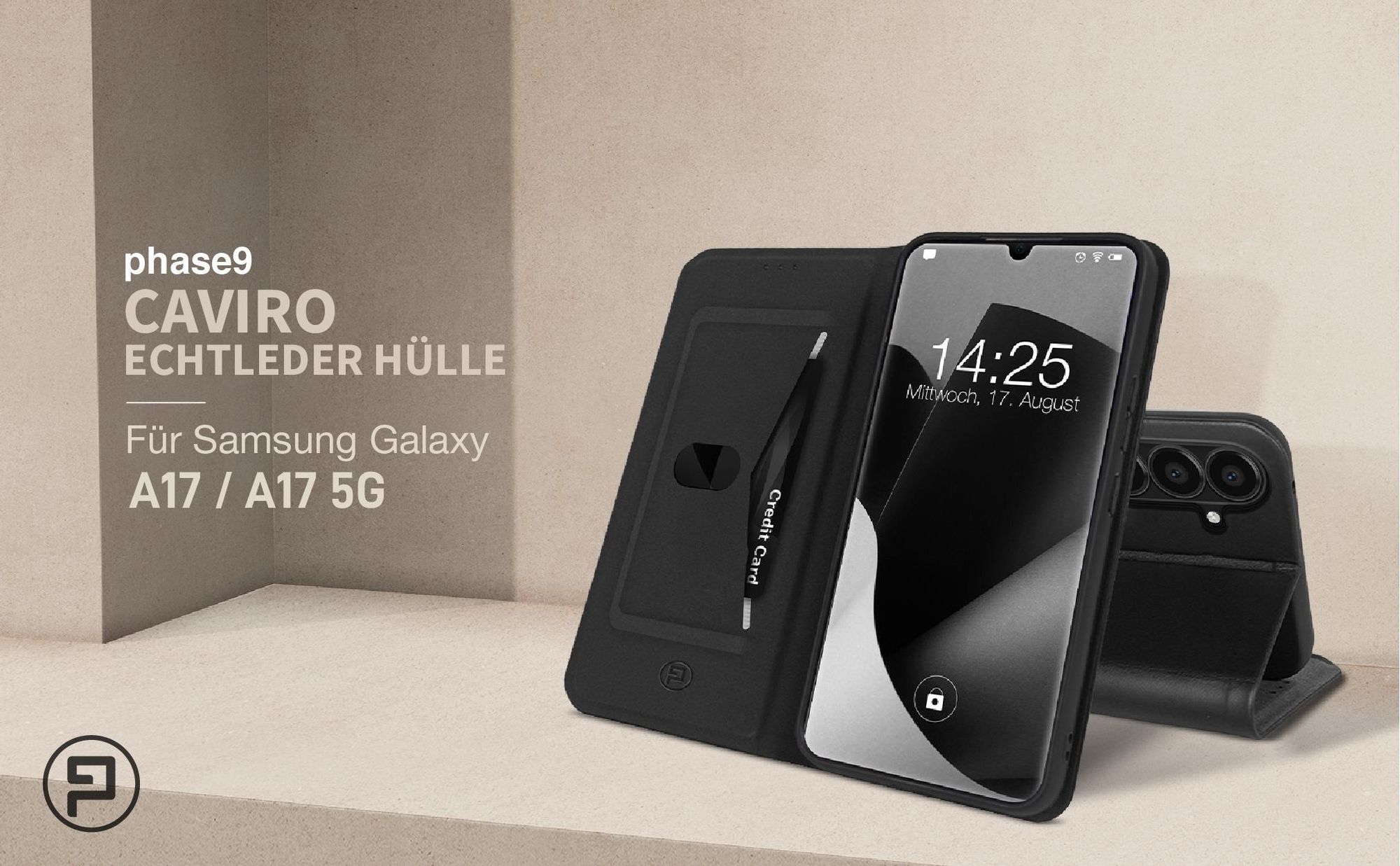 Echtleder Handyhülle für das Samsung Galaxy A17