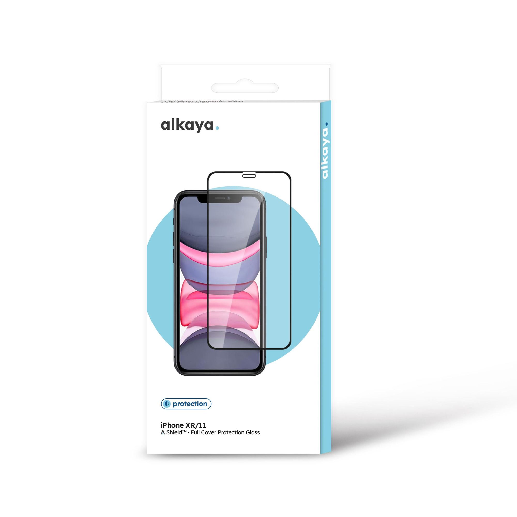 alkaya. iPhone XR/11 Displayschutzglas, Panzerglas, Schutzfolie - Transparent