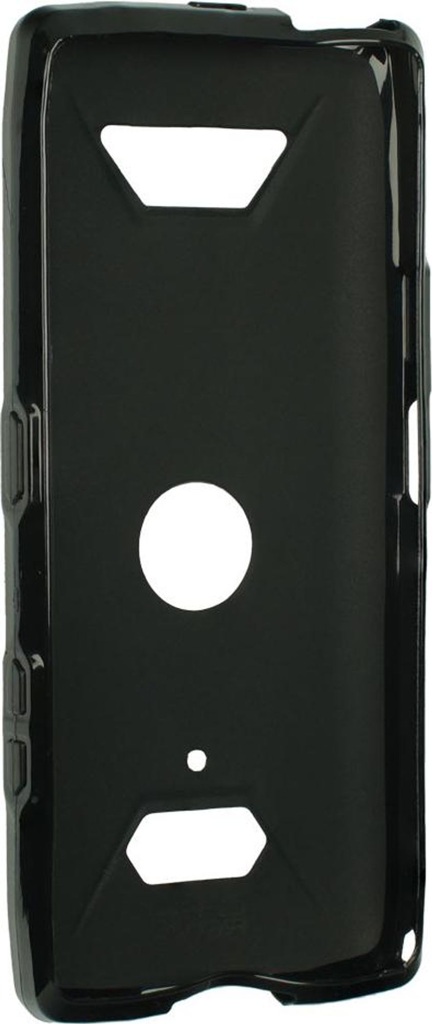 caseroxx Schutz-Hülle TPU-Hülle kompatibel mit Crosscall Core-Z5, Gummi Handy Tasche schwarz Displayschutzfolie Bild 5